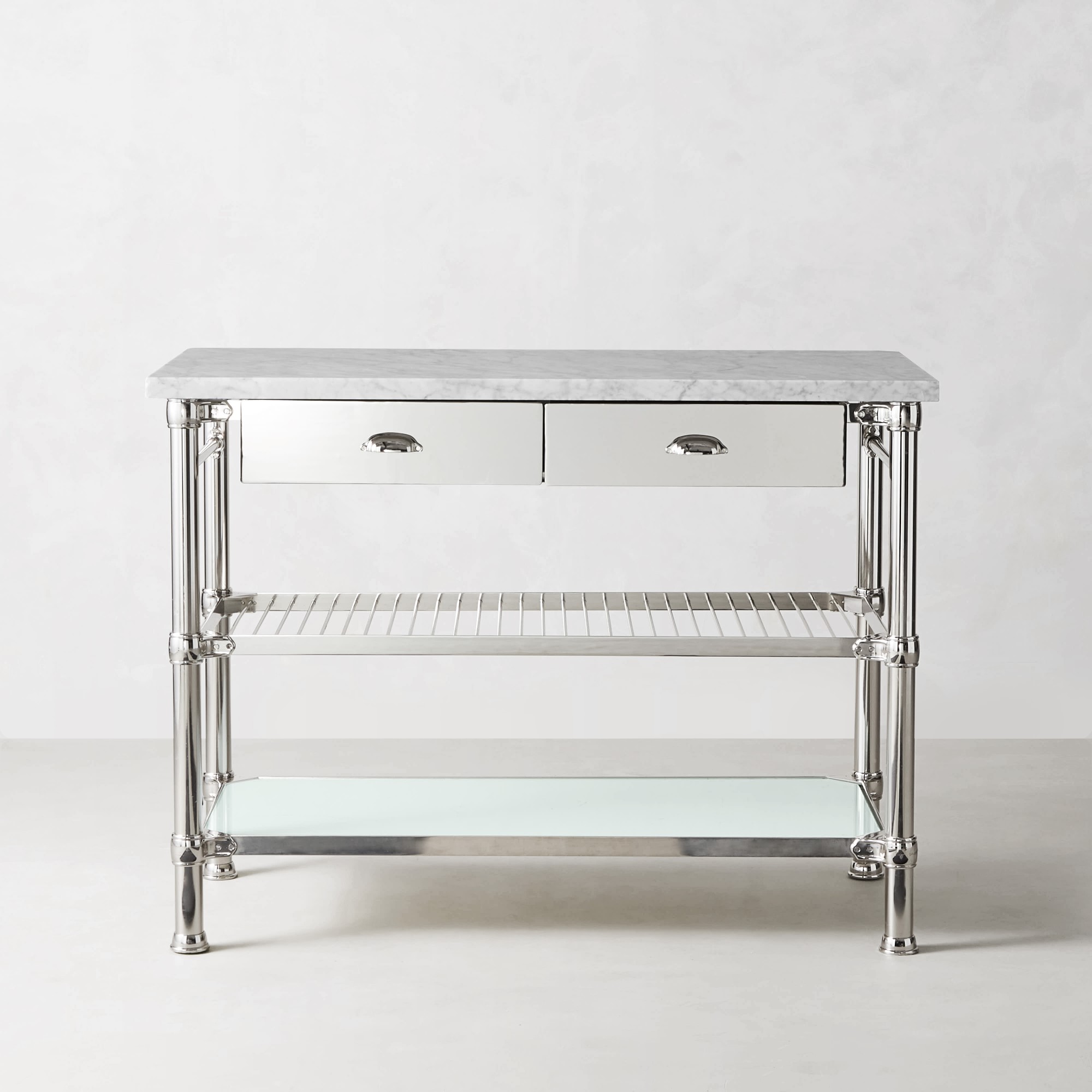 Modular Kitchen Island with Marble Top (48)