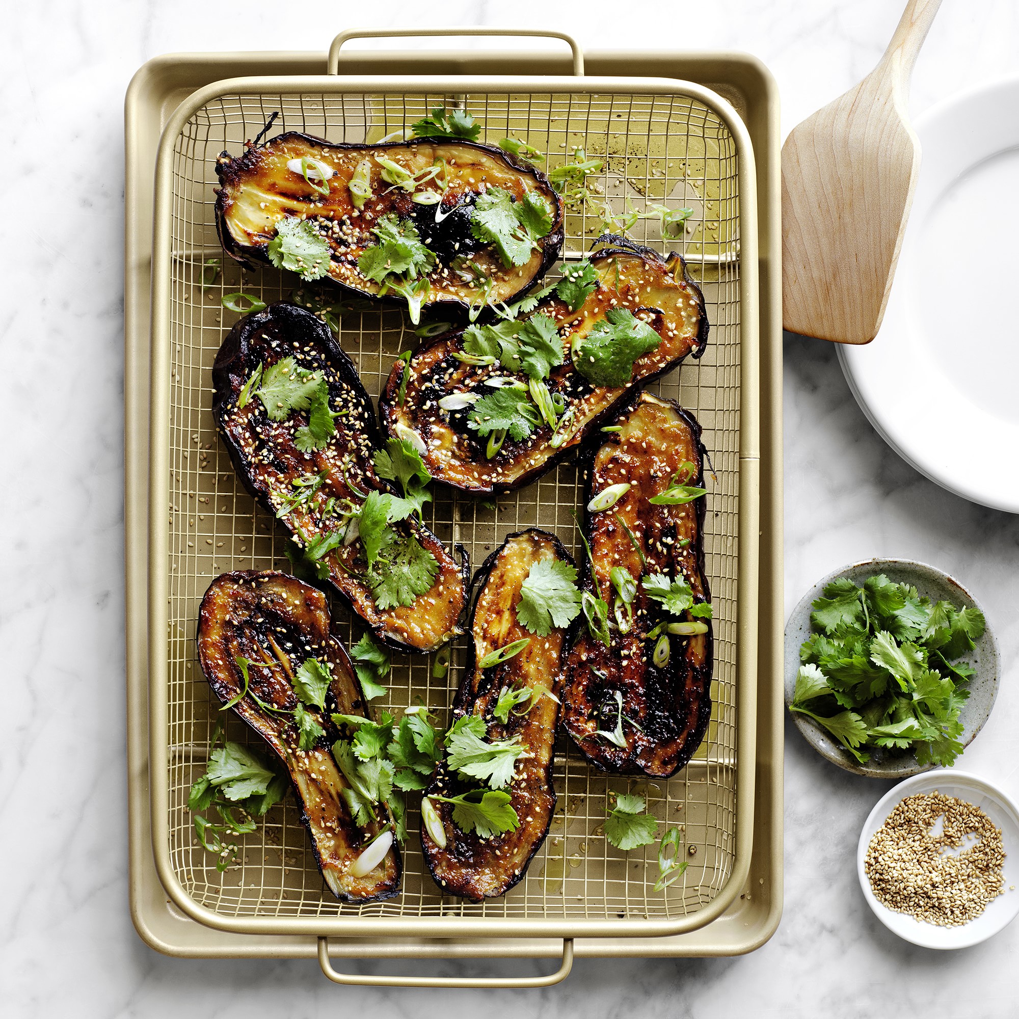 Williams Sonoma Goldtouch® Savory Half-Sheet Roasting Set