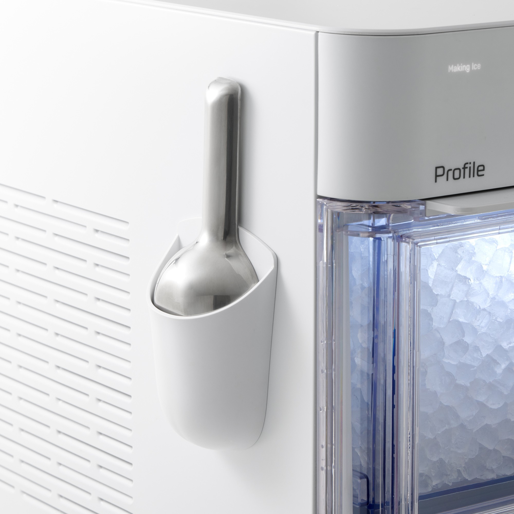 GE Profile™ Opal™ 2.0 Ultra Nugget Ice Maker Ice Scoop with Magnetic Scoop Holder