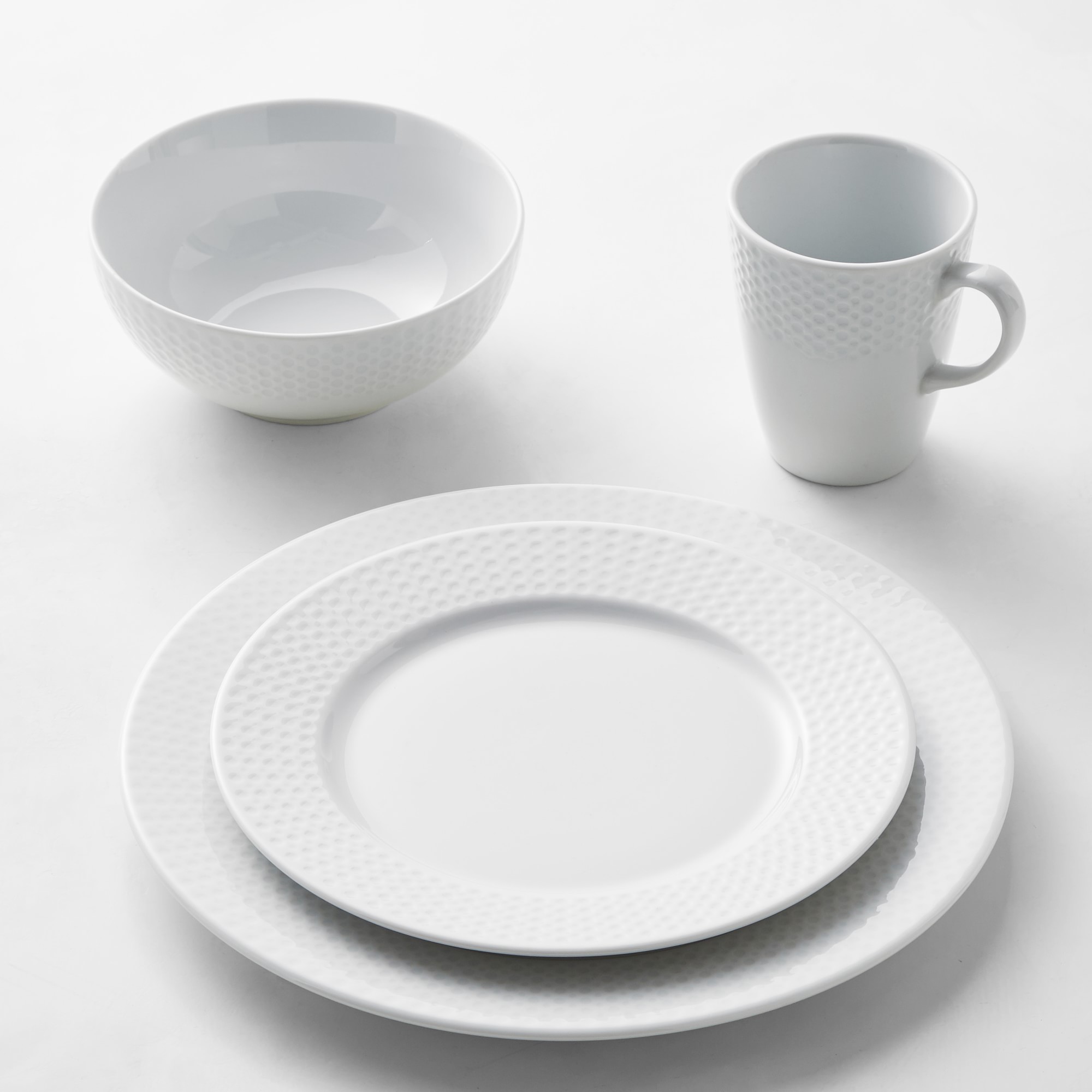 Pillivuyt Perle Porcelain Dinnerware Sets