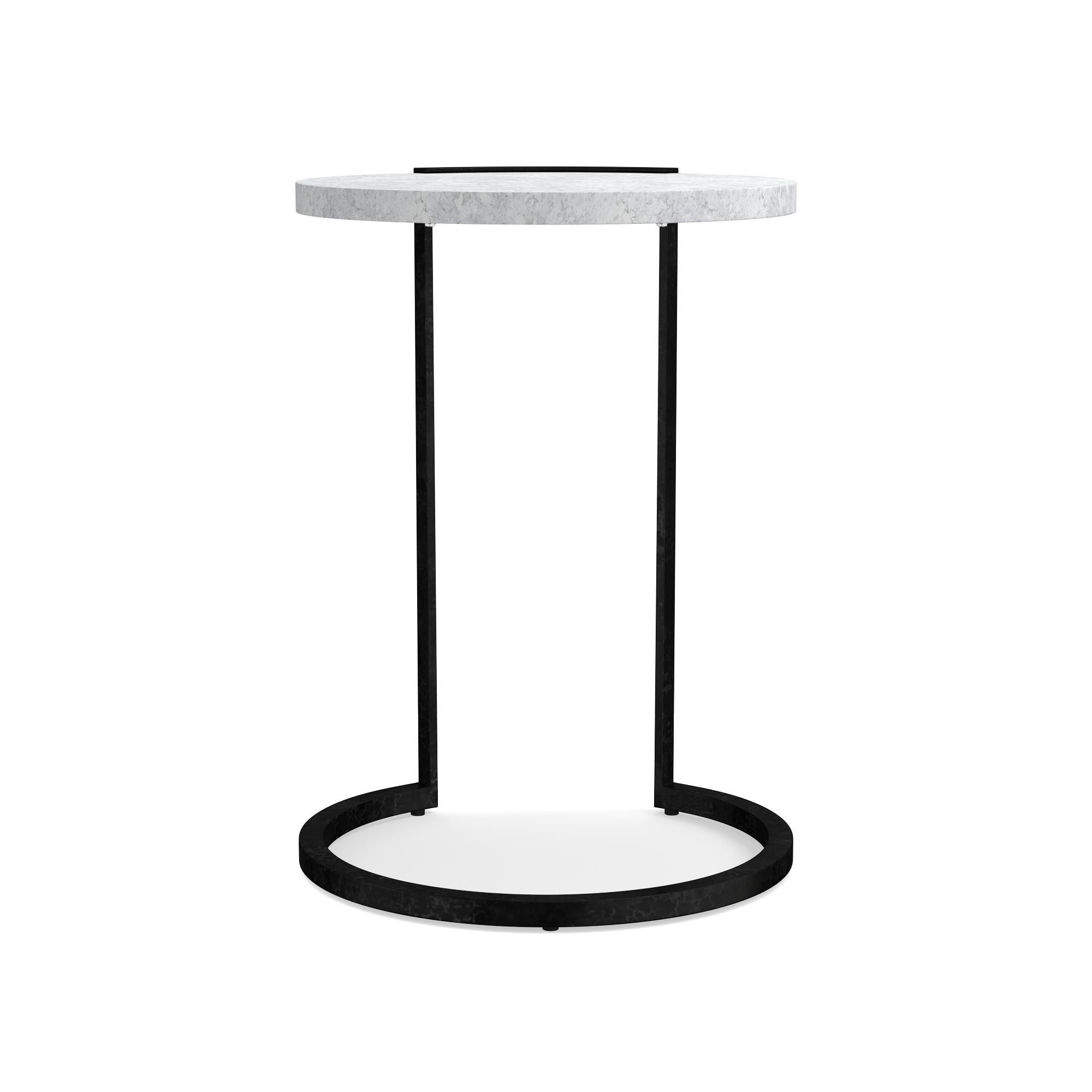 Marble & Metal Accent Table (18)
