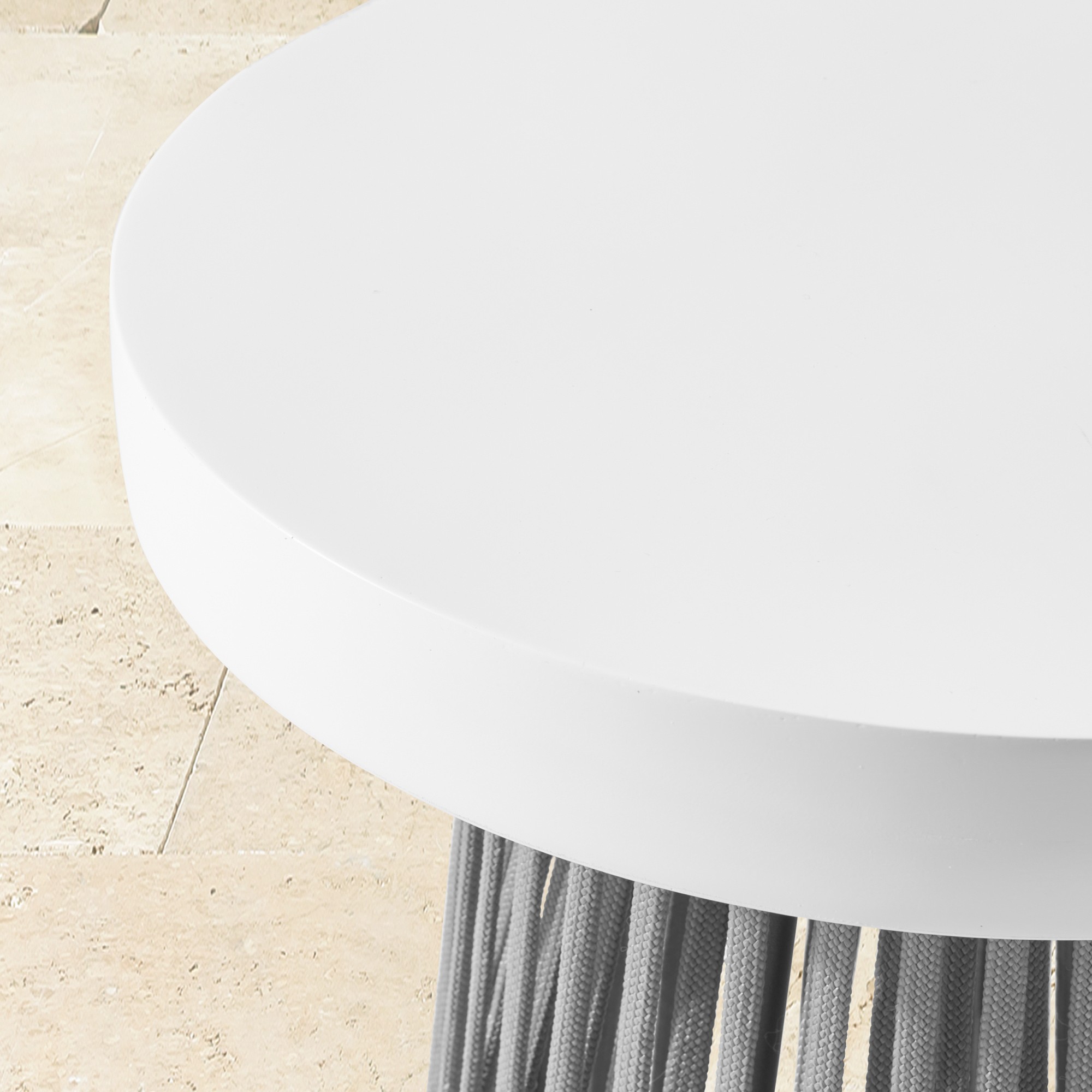 Pasadena Outdoor Fiberstone and Rope Side Table (18)