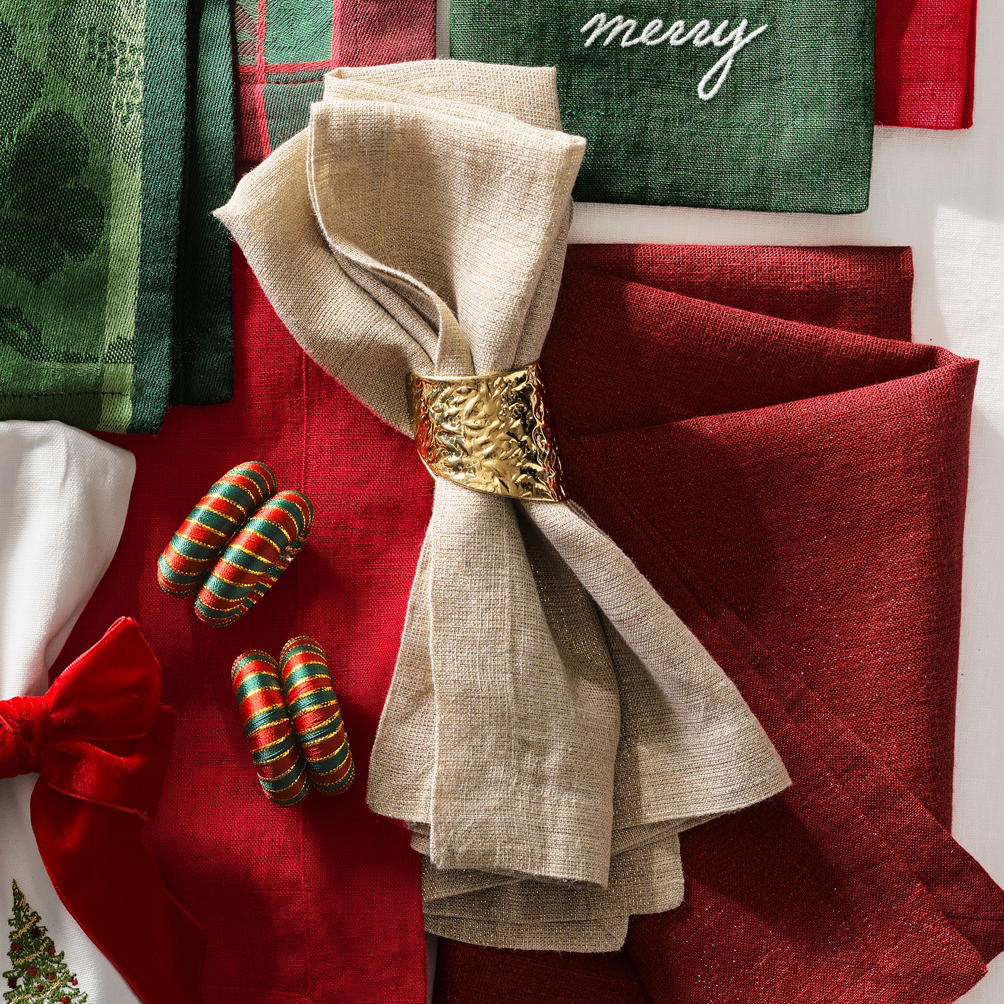 Metallic Napkins, Set of 4