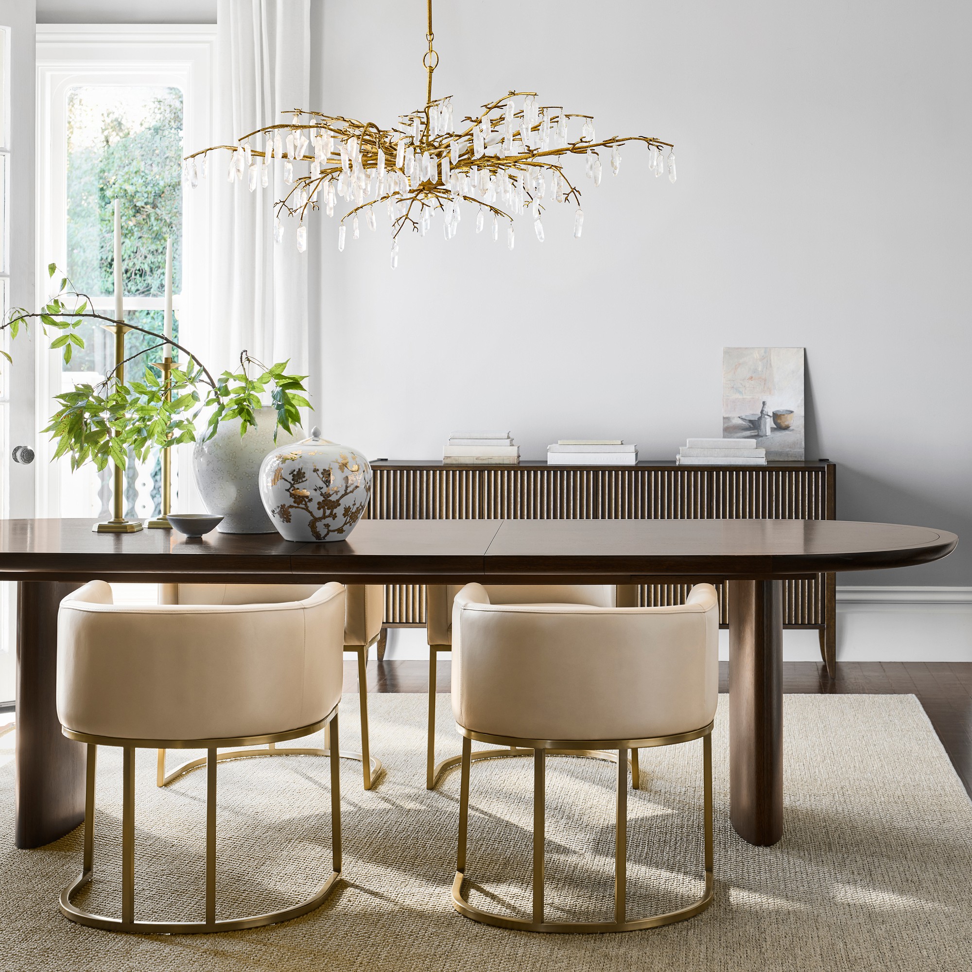 Radius Extendable Oval Dining Table (72-114)