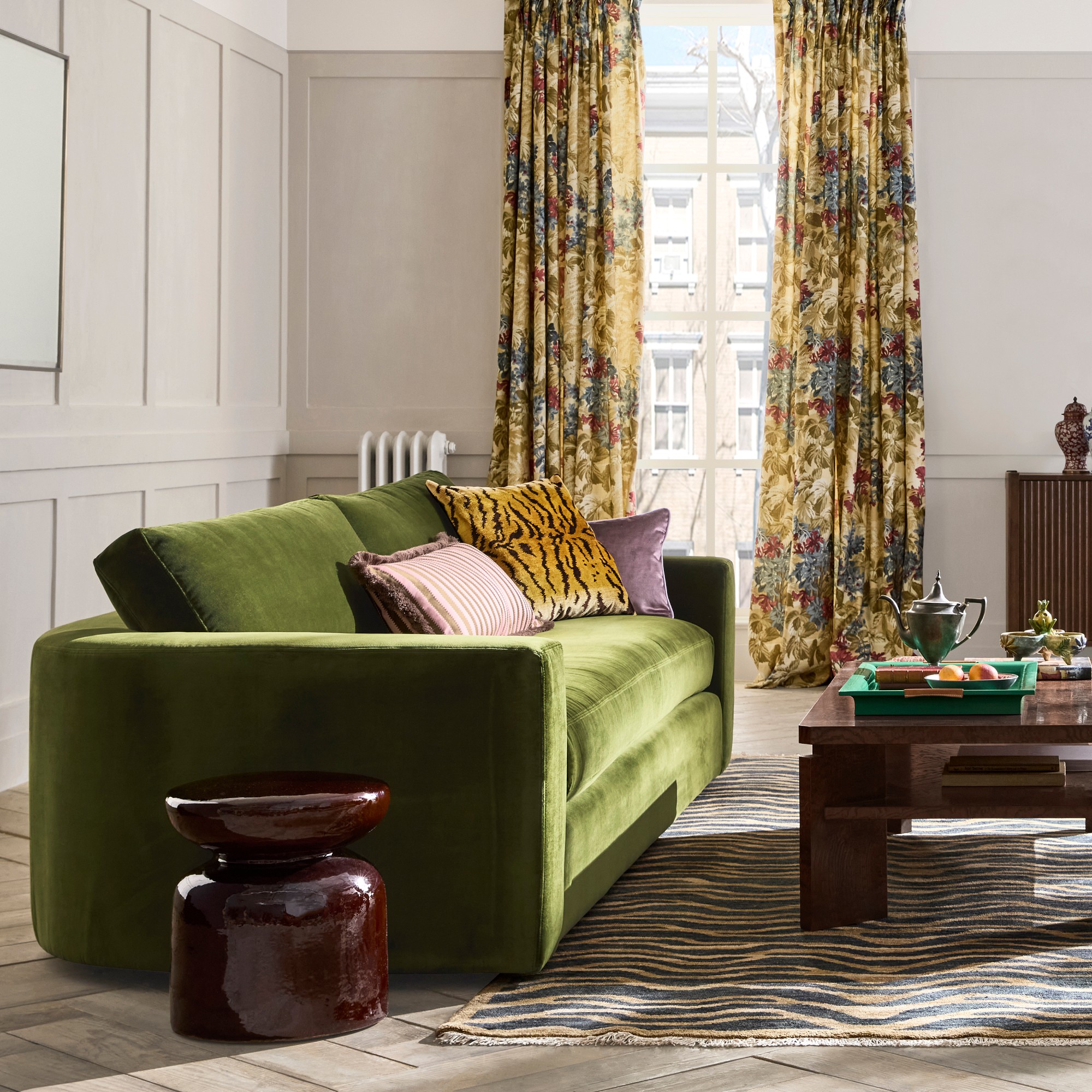 Scalamandré Animal Pillow Cover