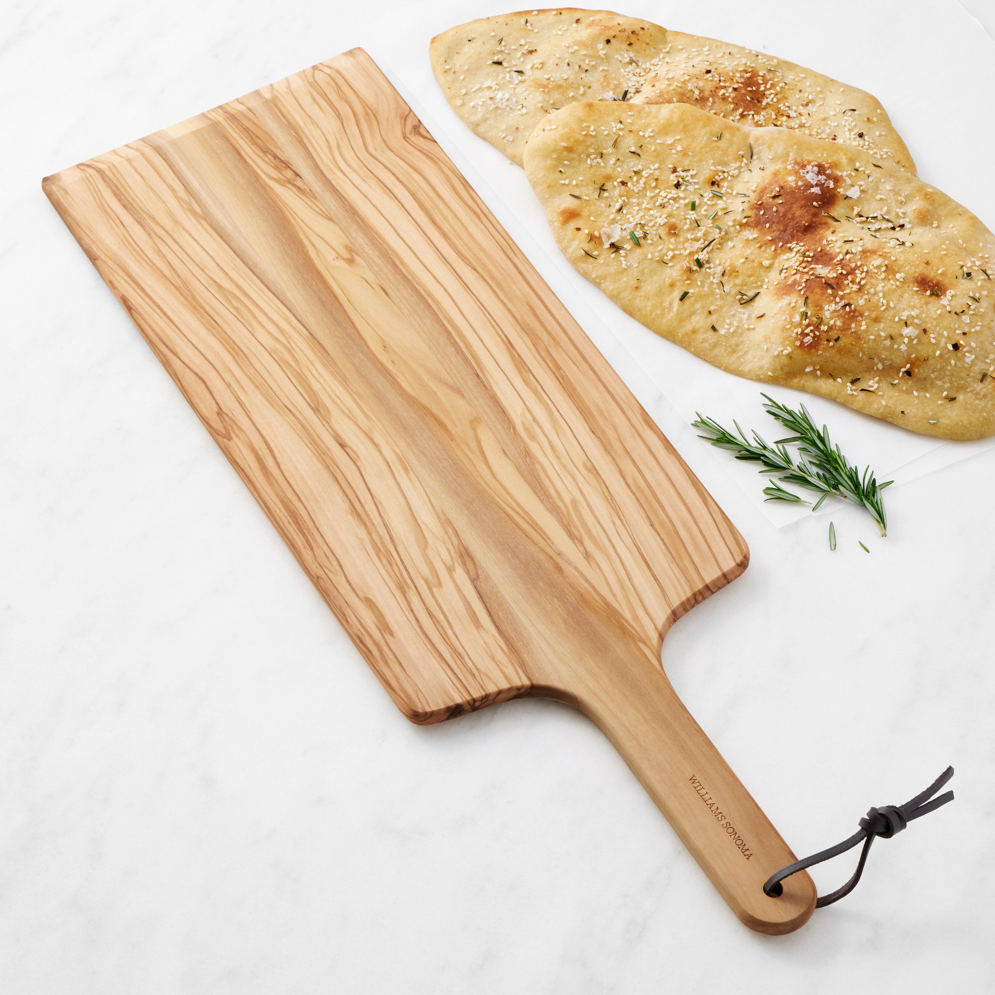 Williams Sonoma Olivewood Flatbread Pizza Peel