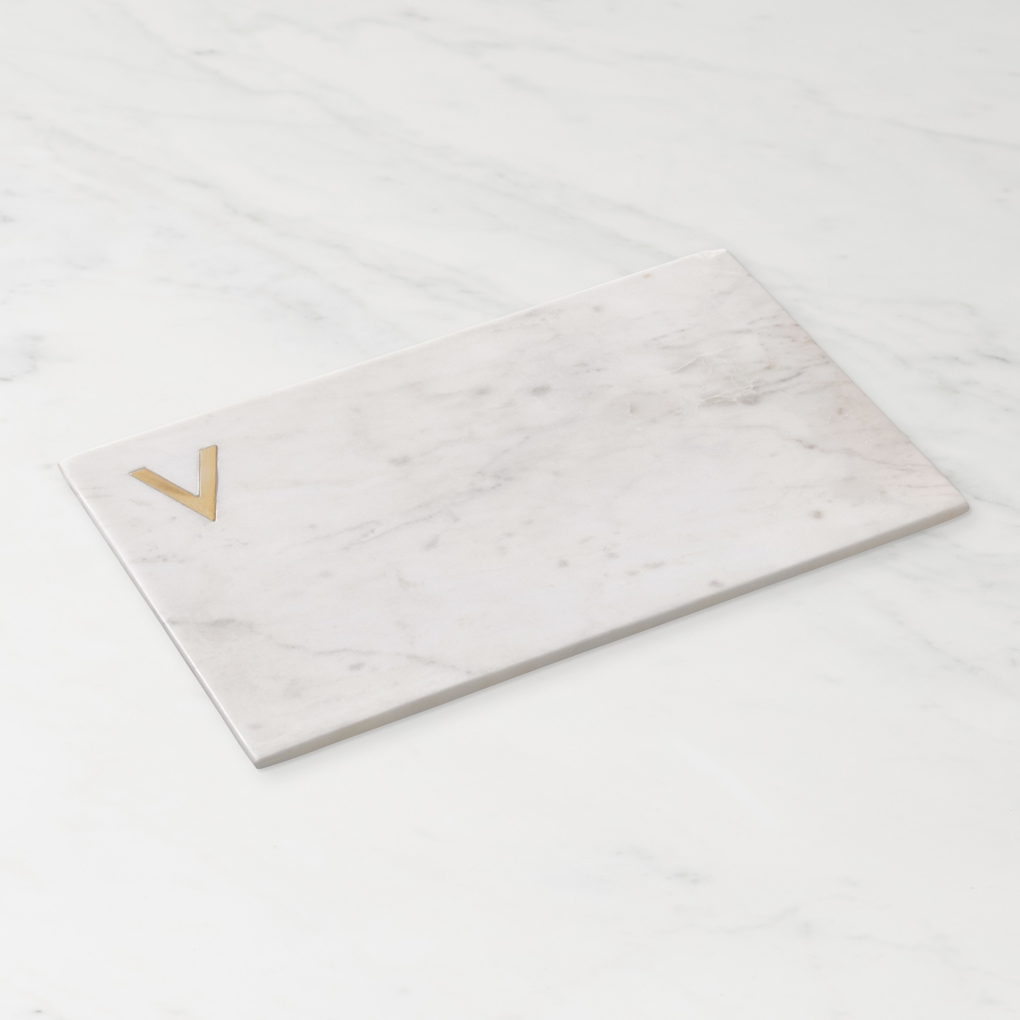 Marble & Brass Monogram Board