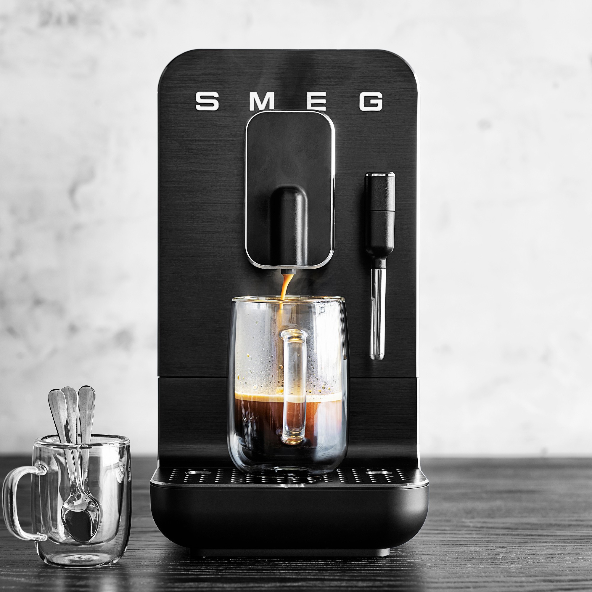 Double-Wall Glass Coffee Mugs