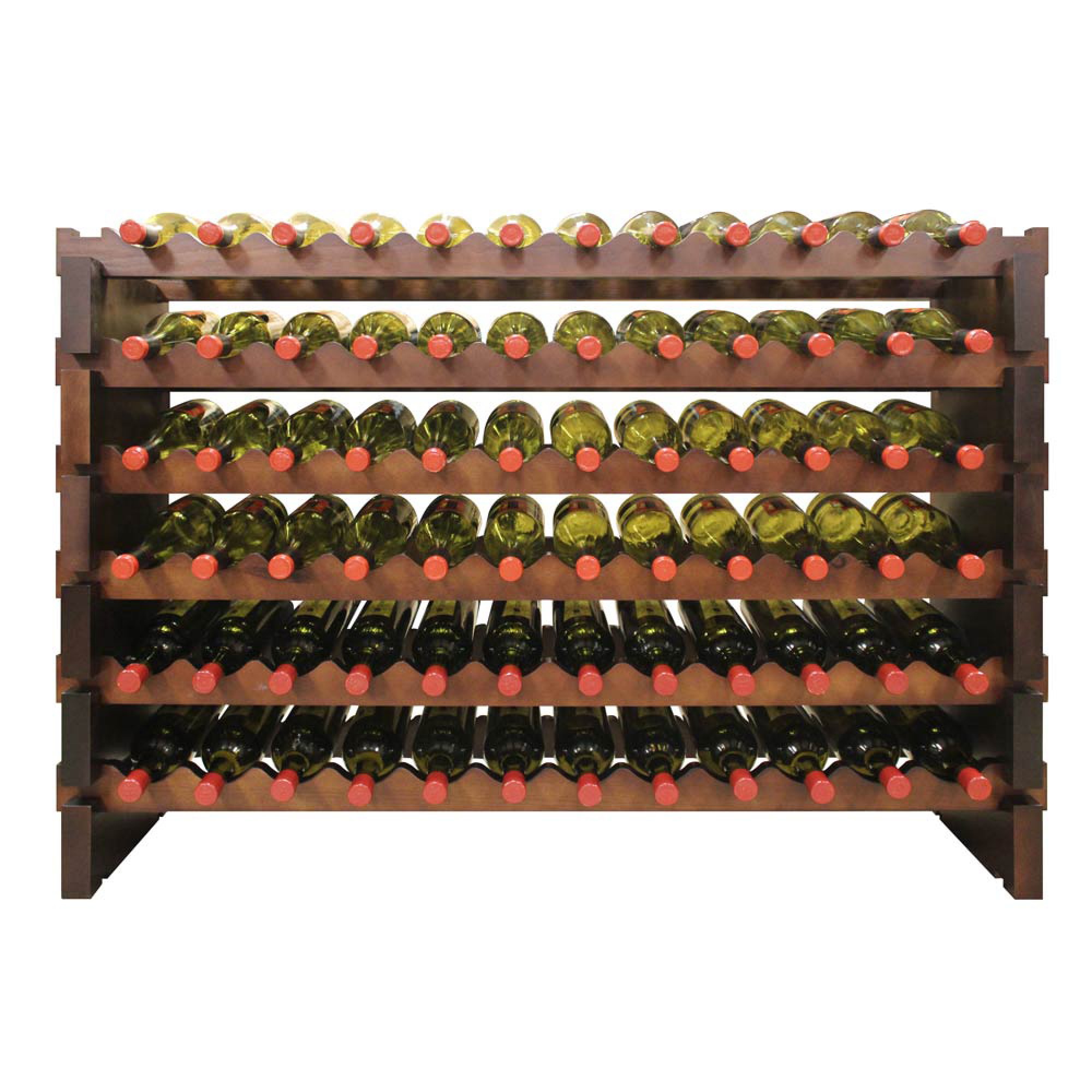 Williams Sonoma Walnut Wine Rack