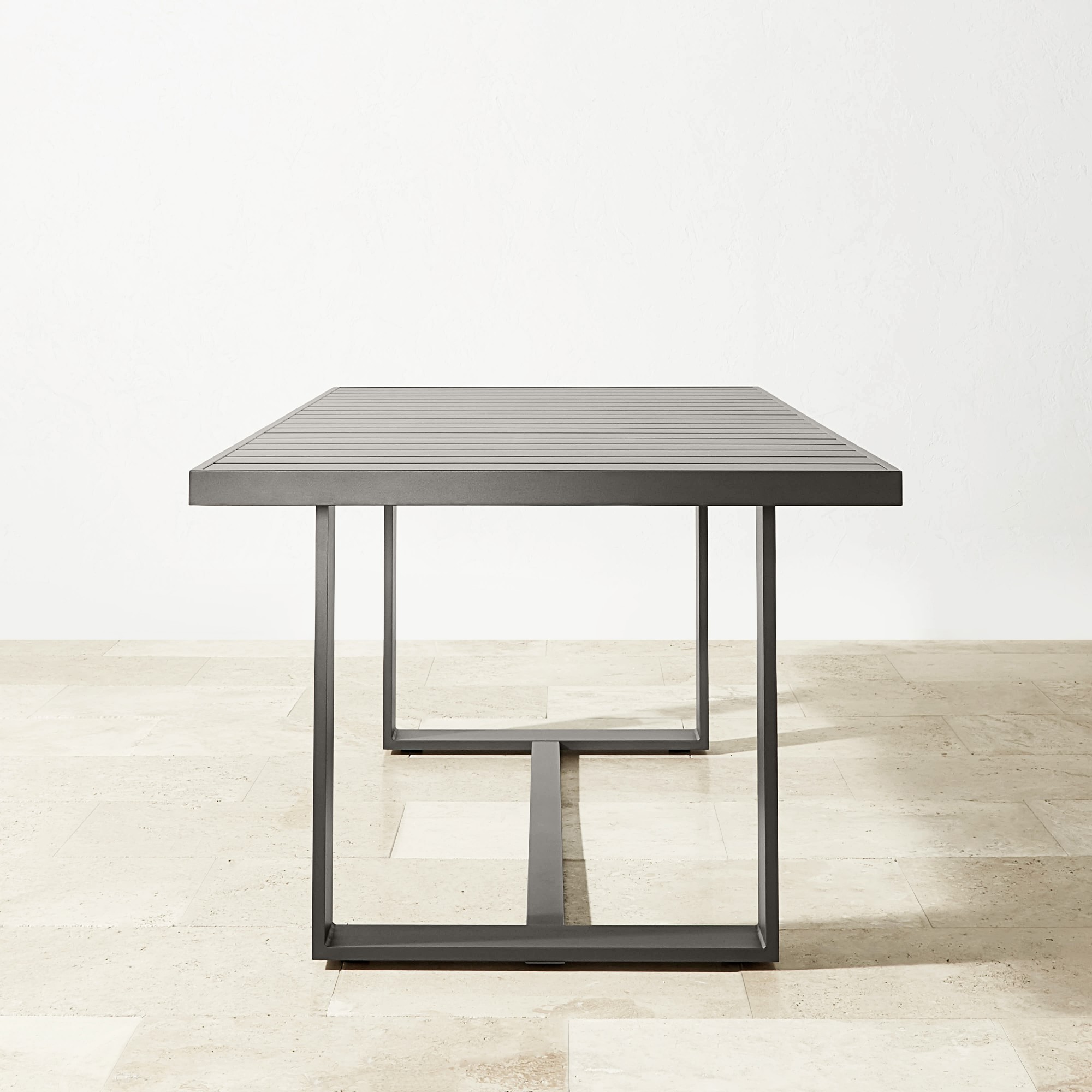 Santa Barbara Outdoor Metal Rectangular Dining Table (84)