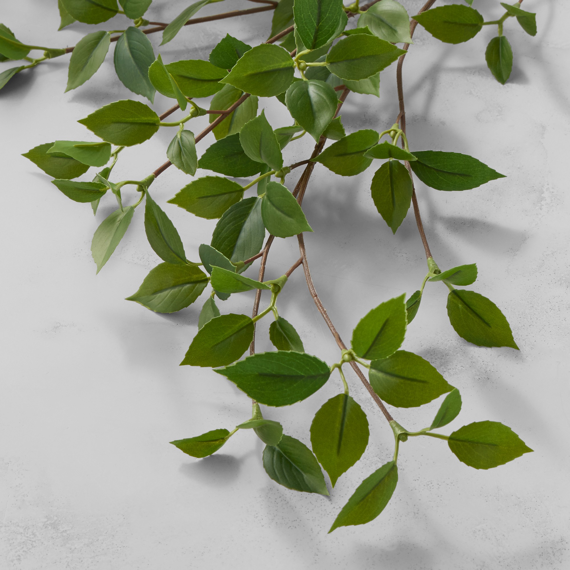 Faux Banyan Leaf Stem