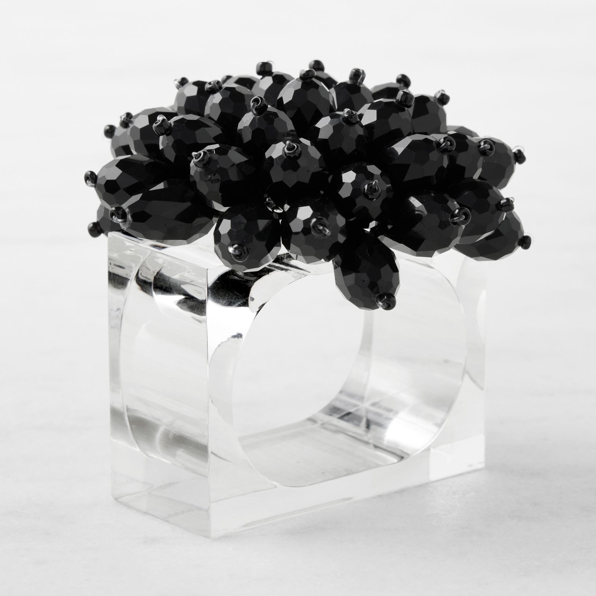 Kim Seybert Zinnia Napkin Rings, Set of 4