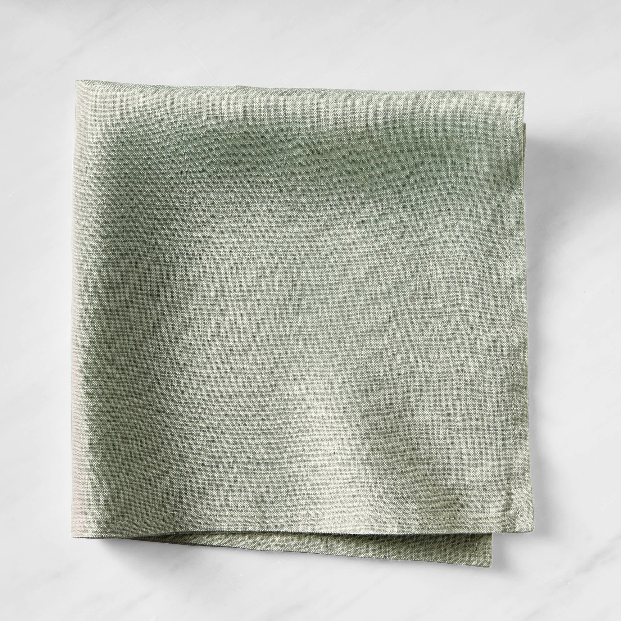 Italian Washed Linen Napkins, Set of 4