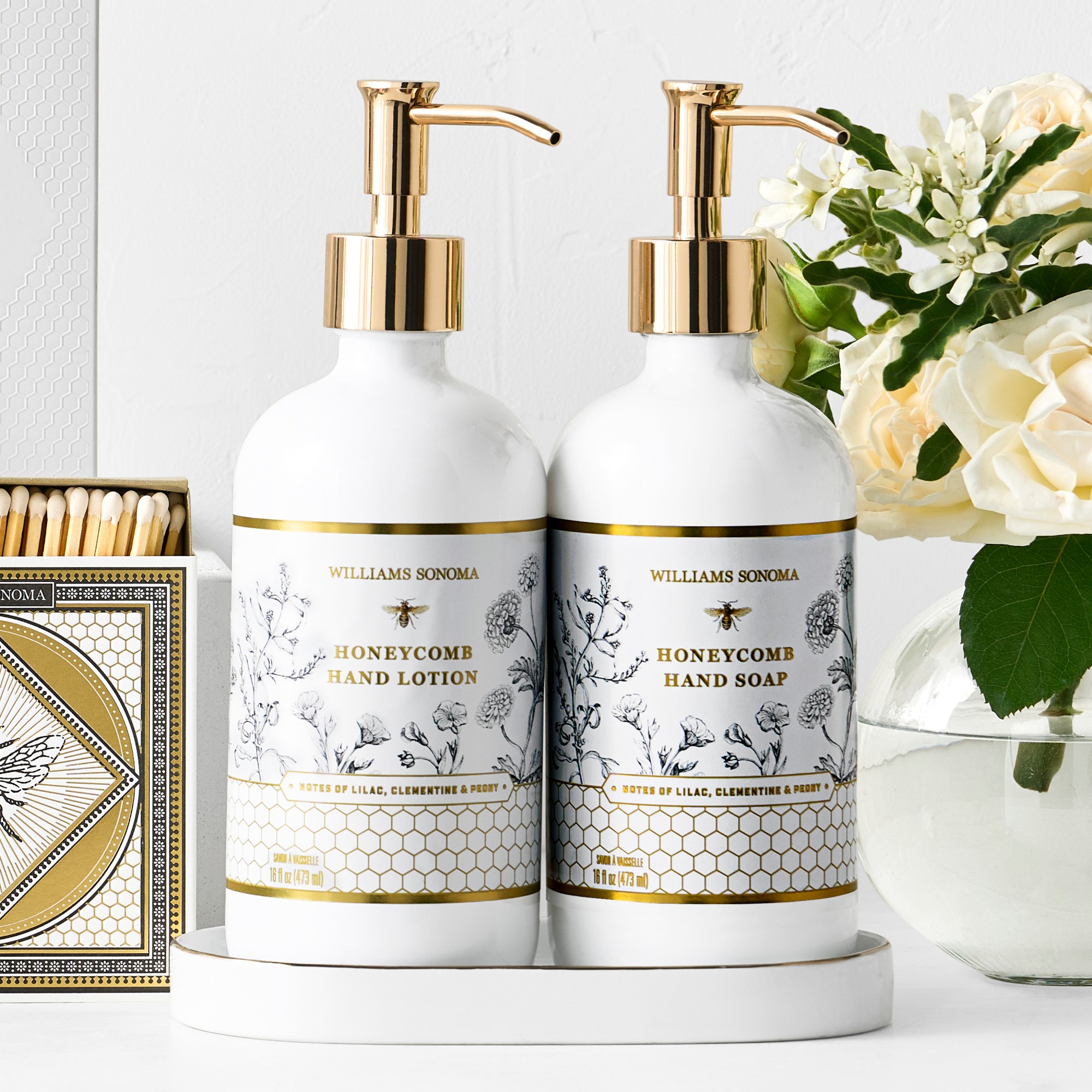 Honeycomb 3-Piece Hand Soap & Lotion Set