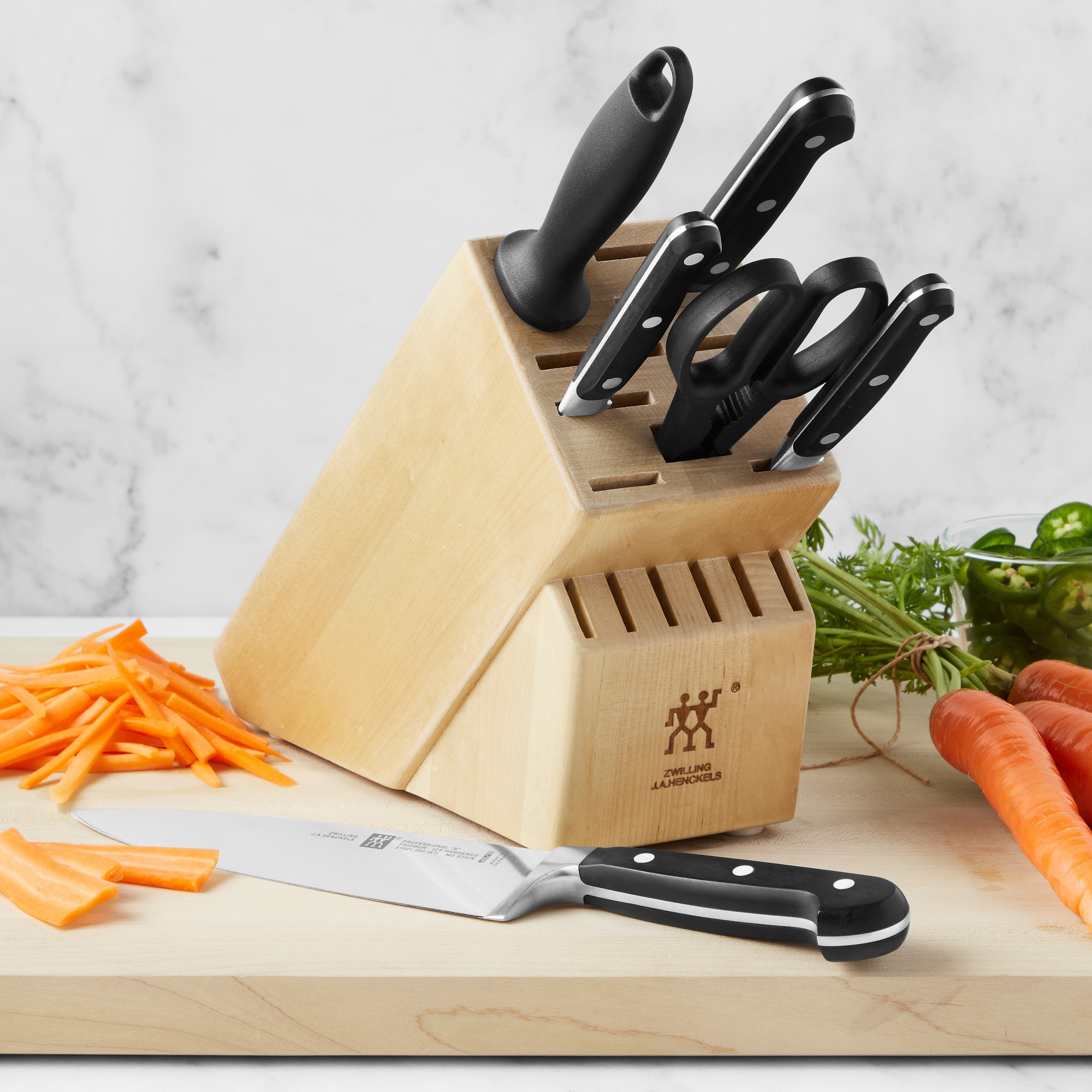 Zwilling Professional S Knife Block, Set of 7