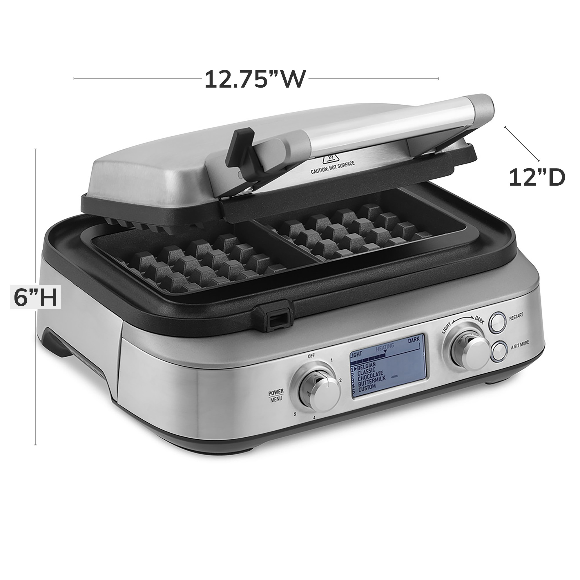 Breville Smart Waffle™ Pro Square Waffle Maker