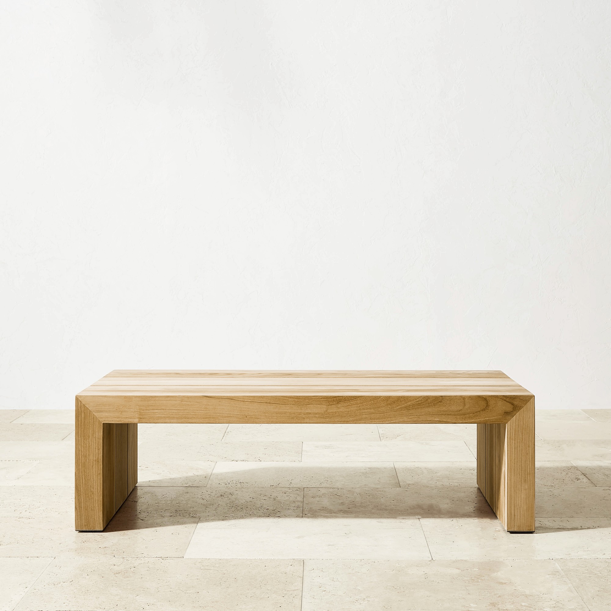 Larnaca Outdoor Teak Coffee Table (48-60)