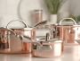Williams Sonoma Signature Thermo-Clad™ Copper 10-Piece Cookware Set