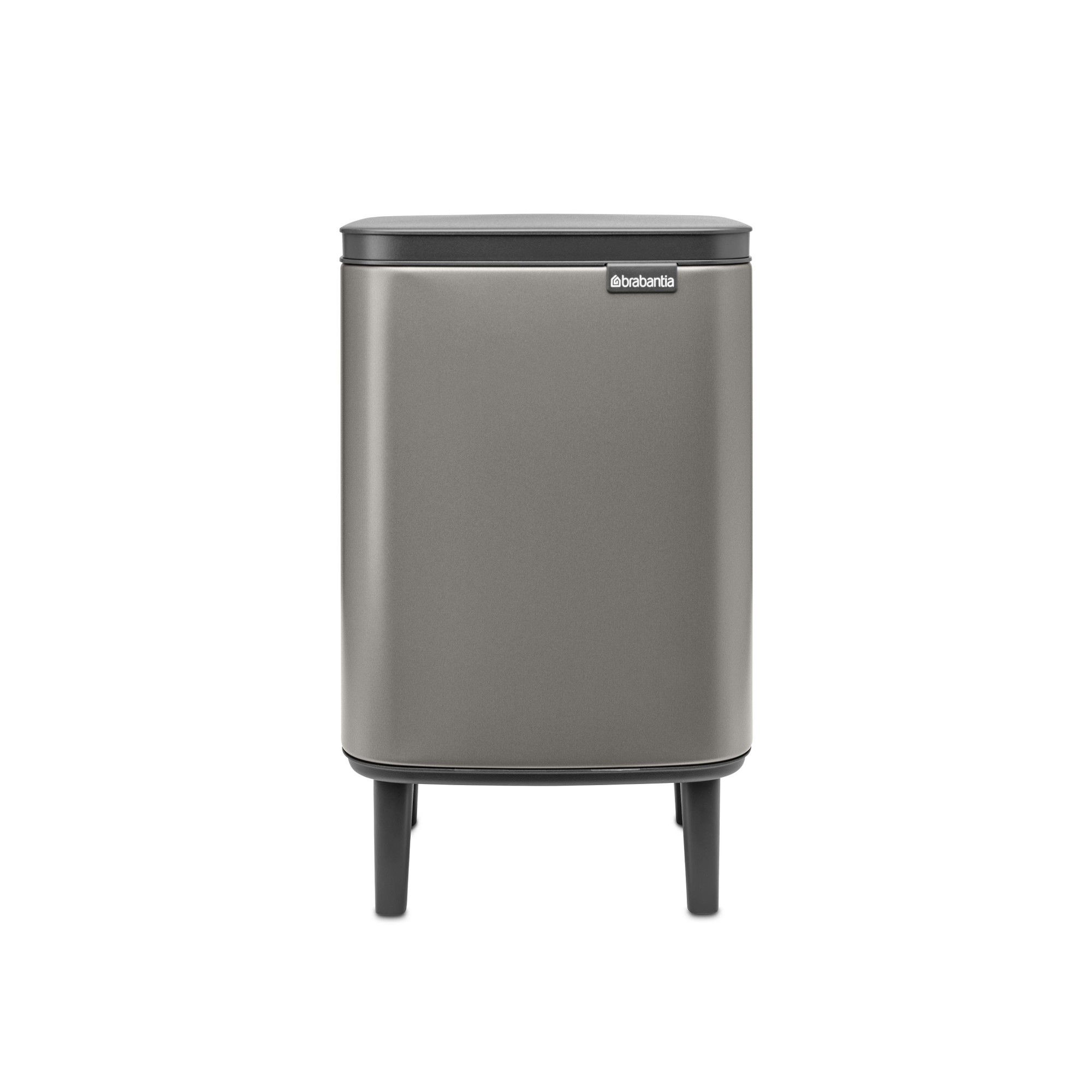 Brabantia Bo Hi Single Compartment Trash Can, 1.8-Gallon