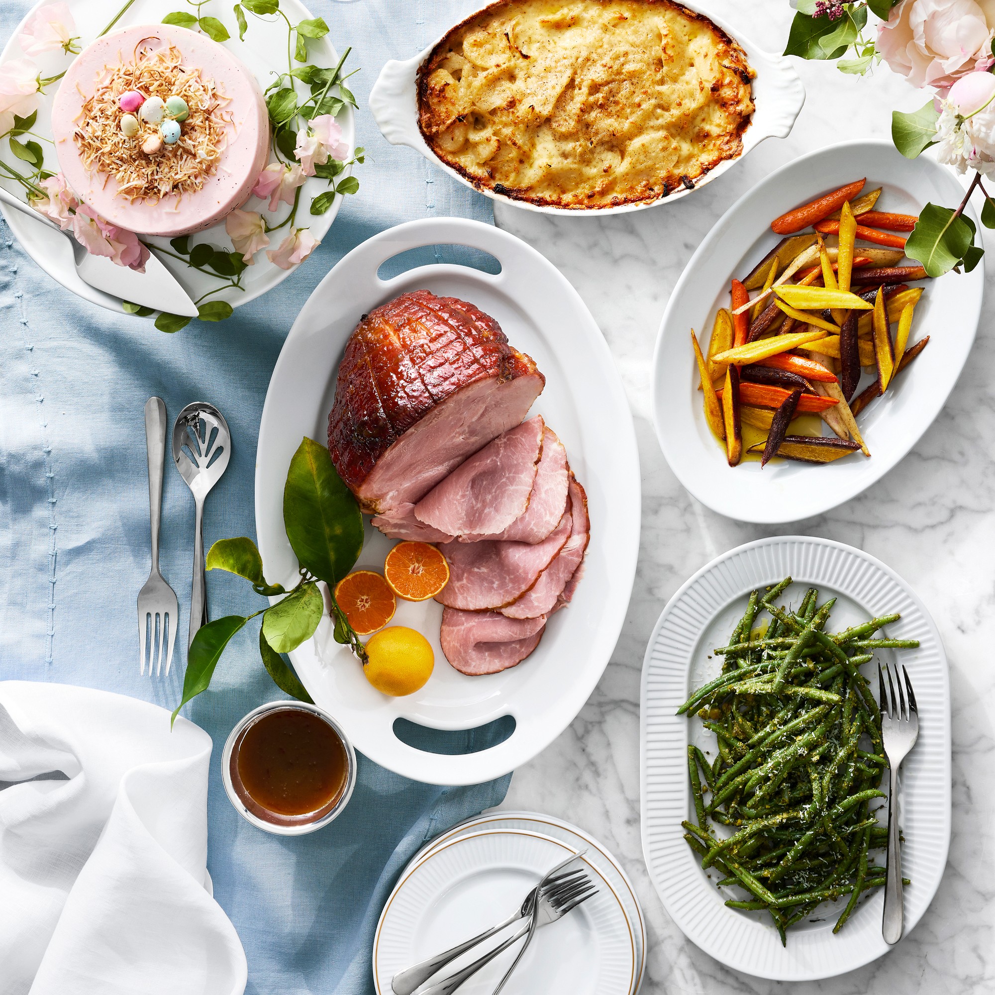 Pillivuyt Plisse Porcelain Oval Platter