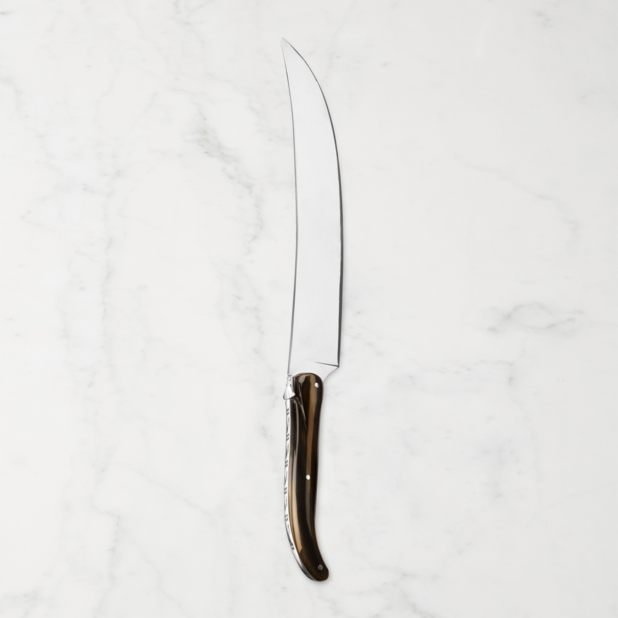 Laguiole En Aubrac Champagne Saber, Solid Horn