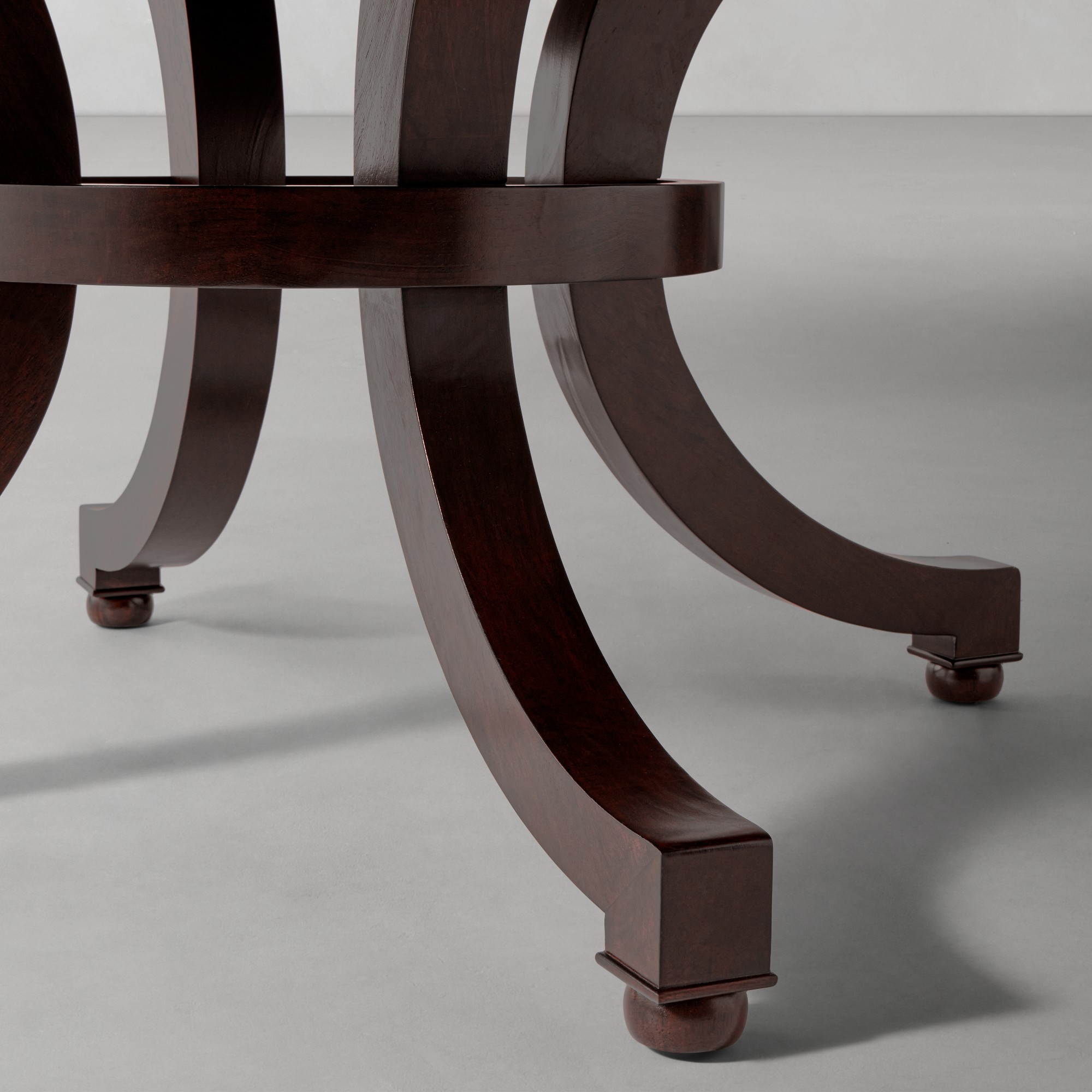 Wells Wood Round Dining Table (72)