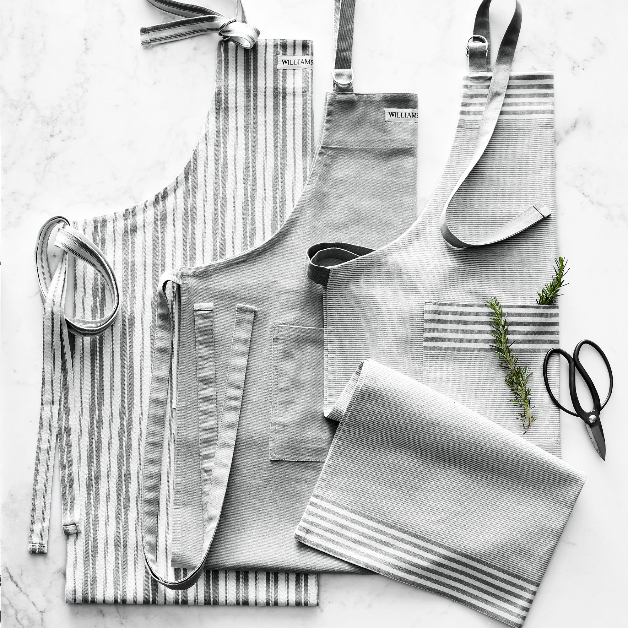 Williams Sonoma Bay Stripe Apron