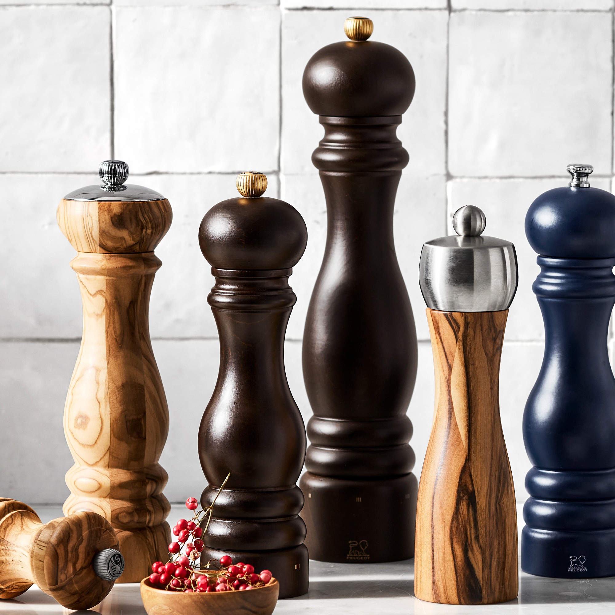 Peugeot Paris U Select Salt & Pepper Mills, Chocolate