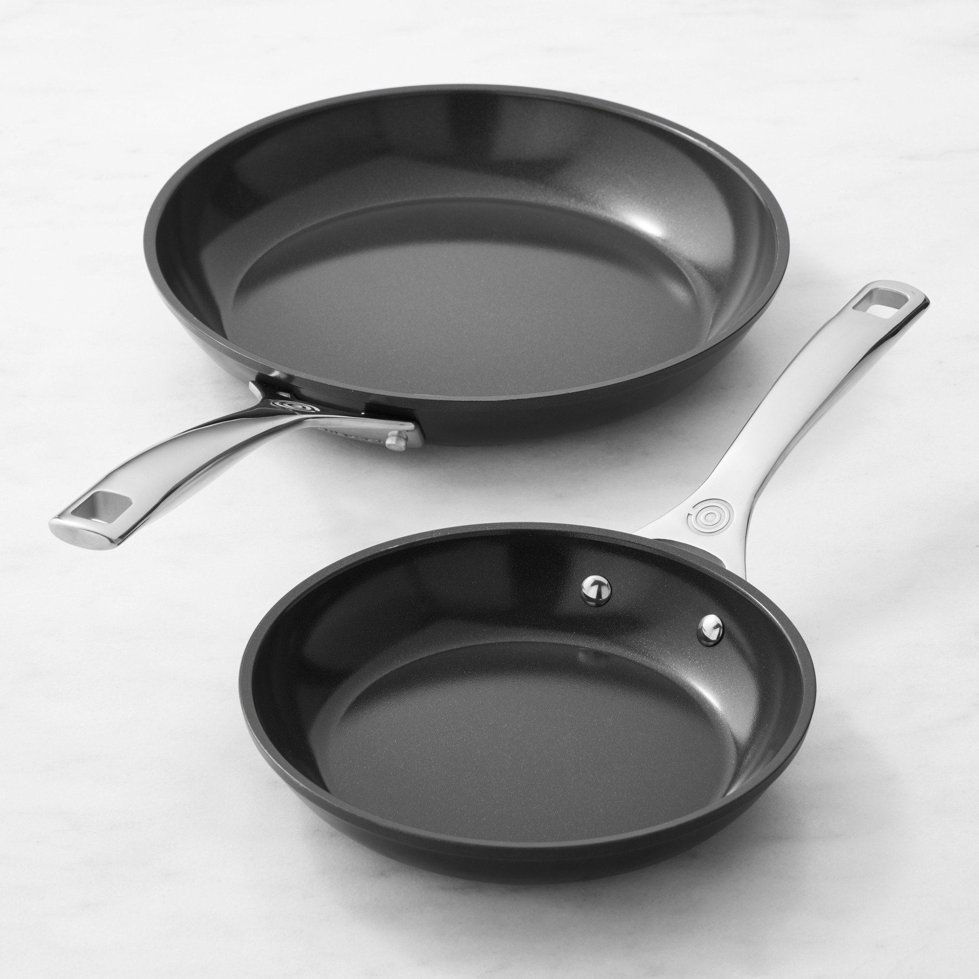 Le Creuset Ceramic Nonstick Fry Pan Set, 8 & 10