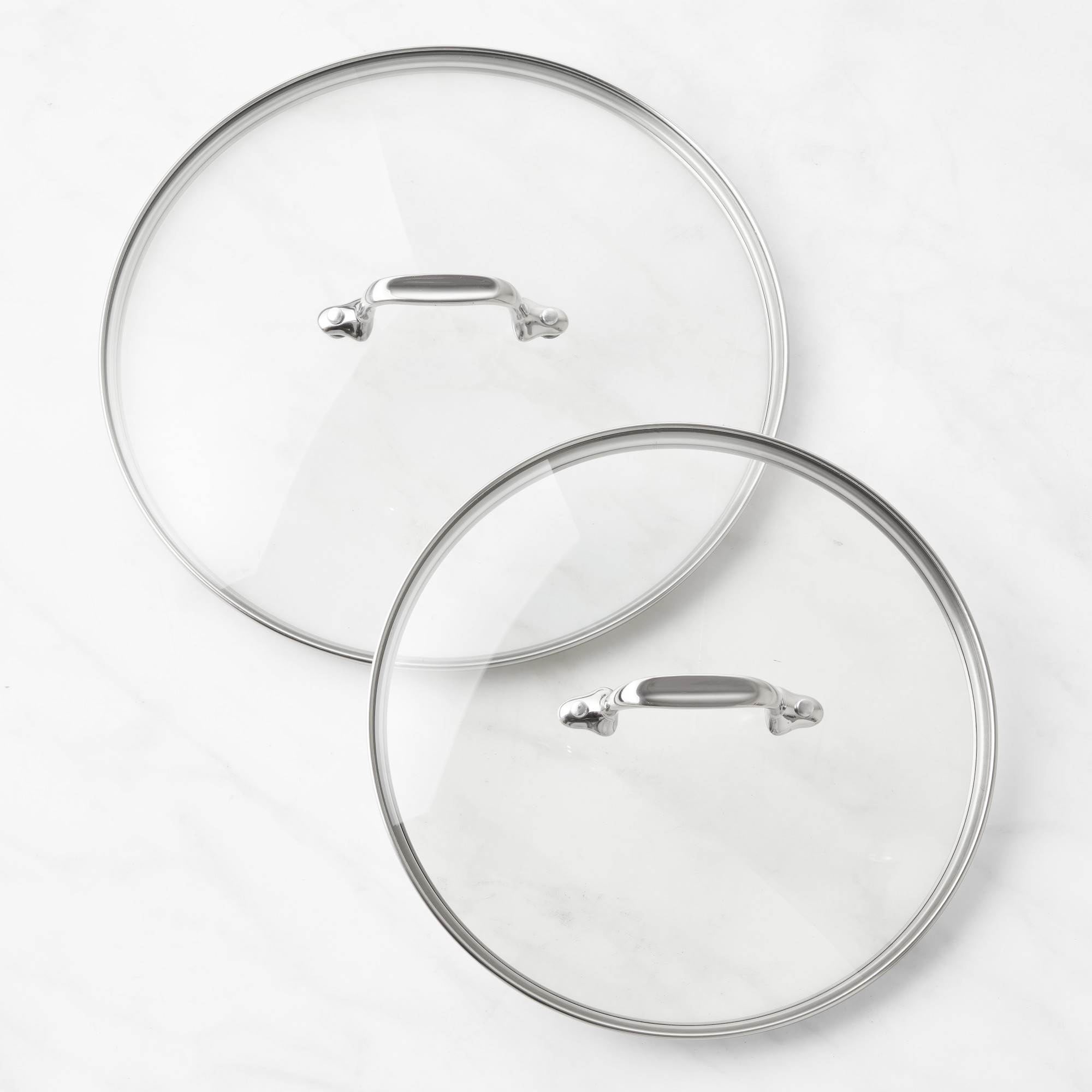 All-Clad HA1 Expert 2-Piece Glass Lid Set, 10 & 12