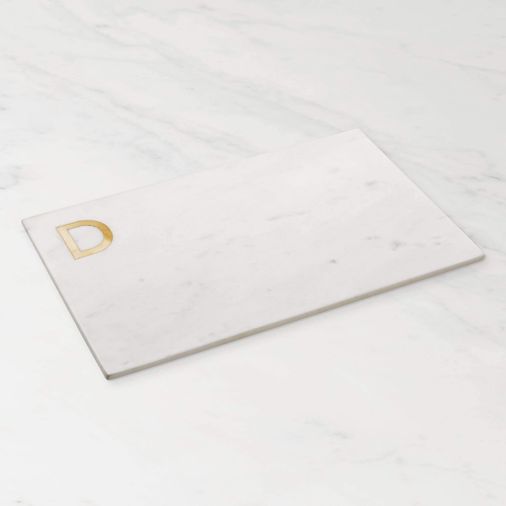 Marble & Brass Monogram Board