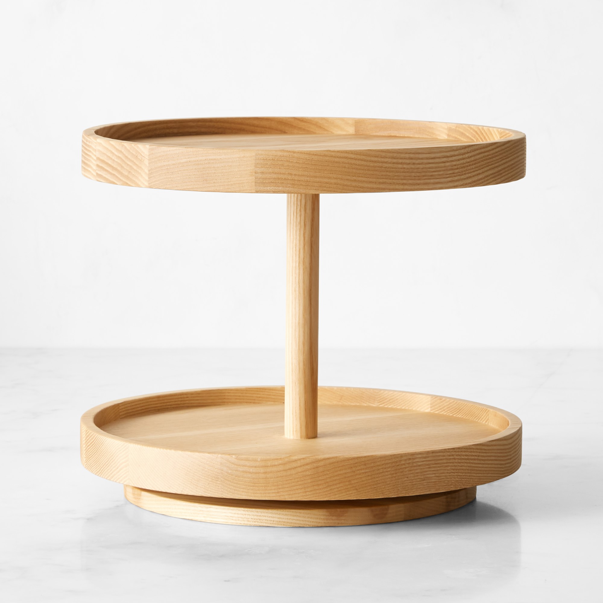 Hold Everything 2-Tiered Lazy Susan, 10 Base