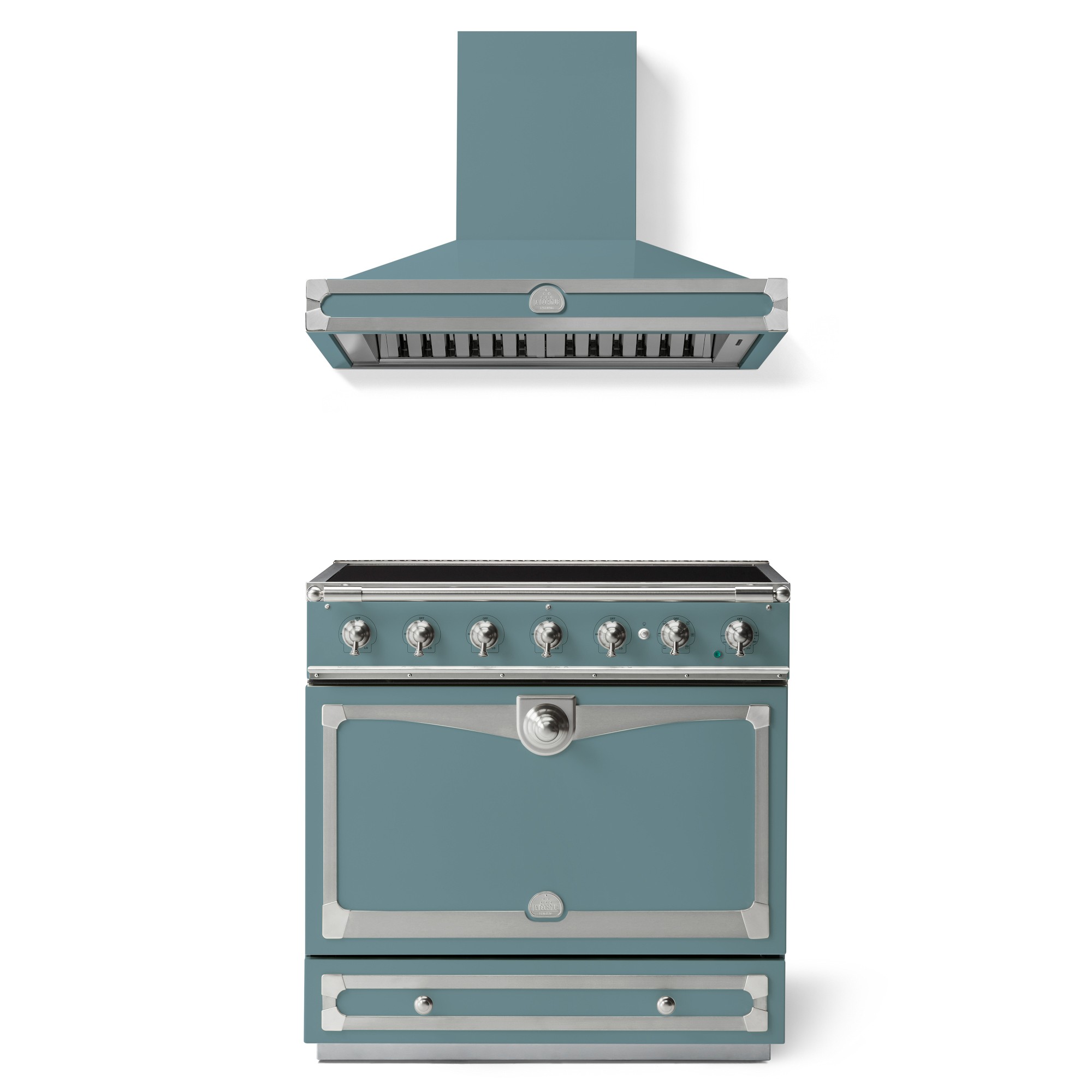 La Cornue CornuFé 90 Albertine Induction Range & Hood