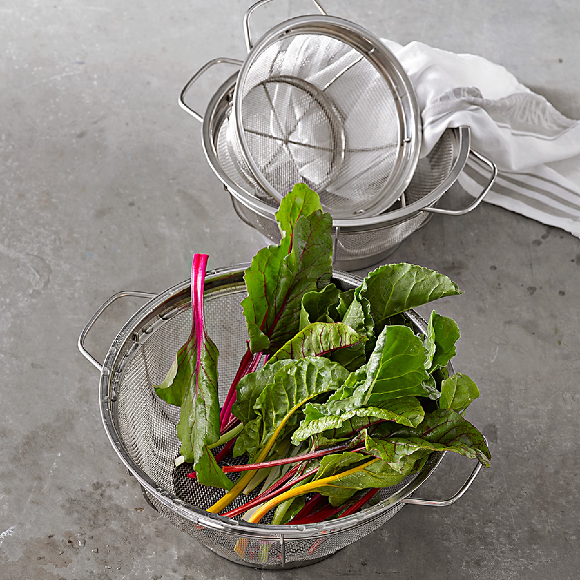 Williams Sonoma Stainless-Steel Mesh Colander, Set of 3