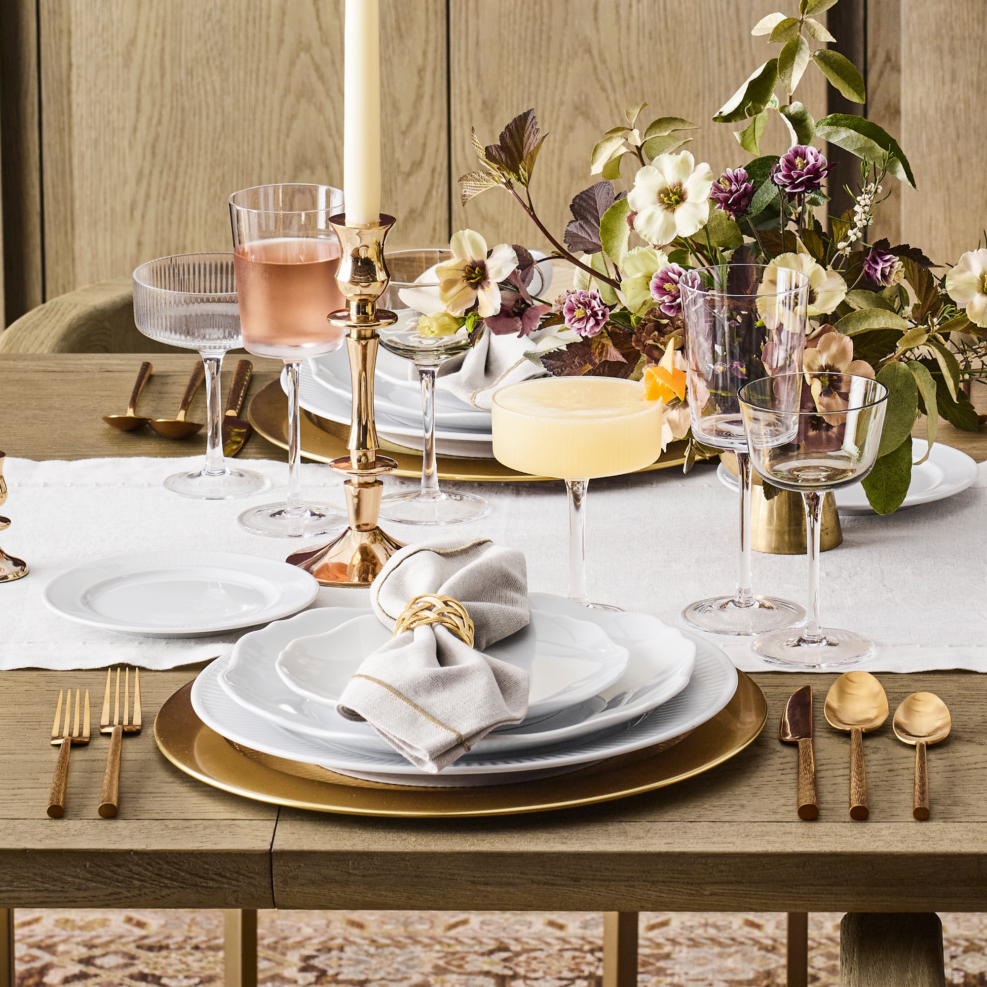 Antique Brass Charger