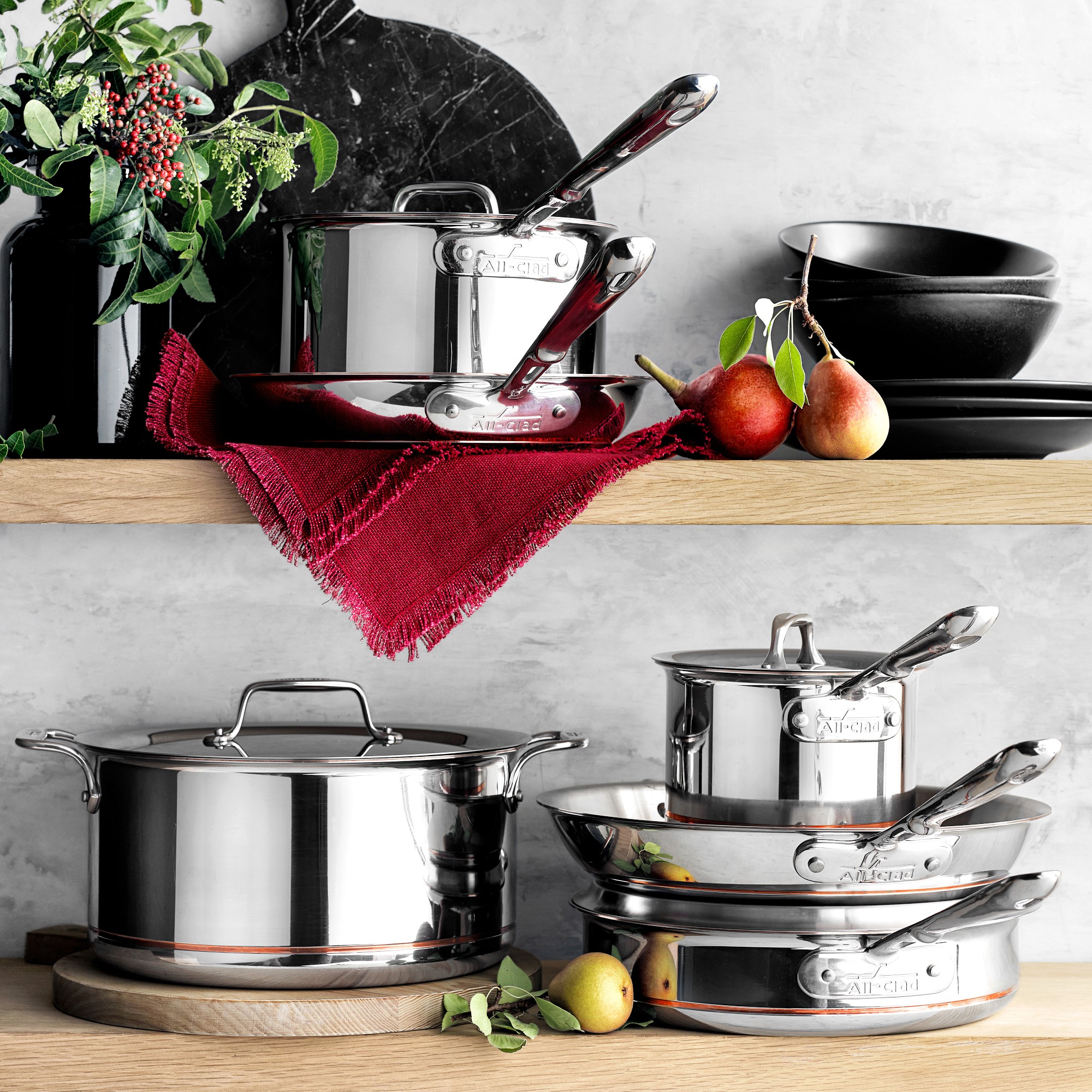 All-Clad Copper Core® 10-Piece Cookware Set