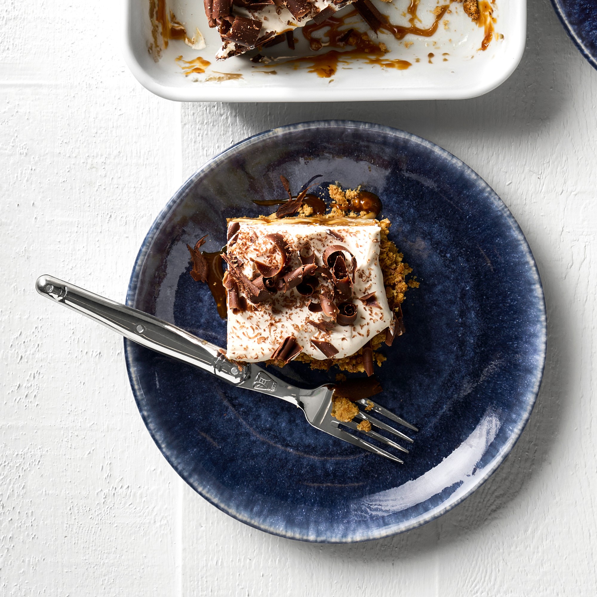 Cyprus Reactive Glaze Salad Plates