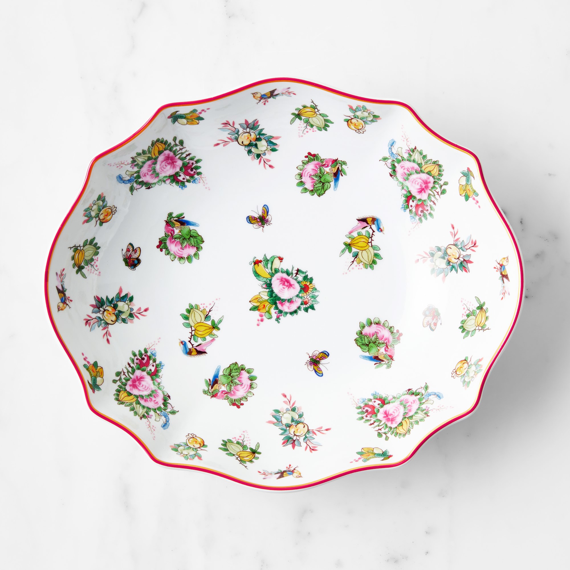 Famille Rose Serving Dish