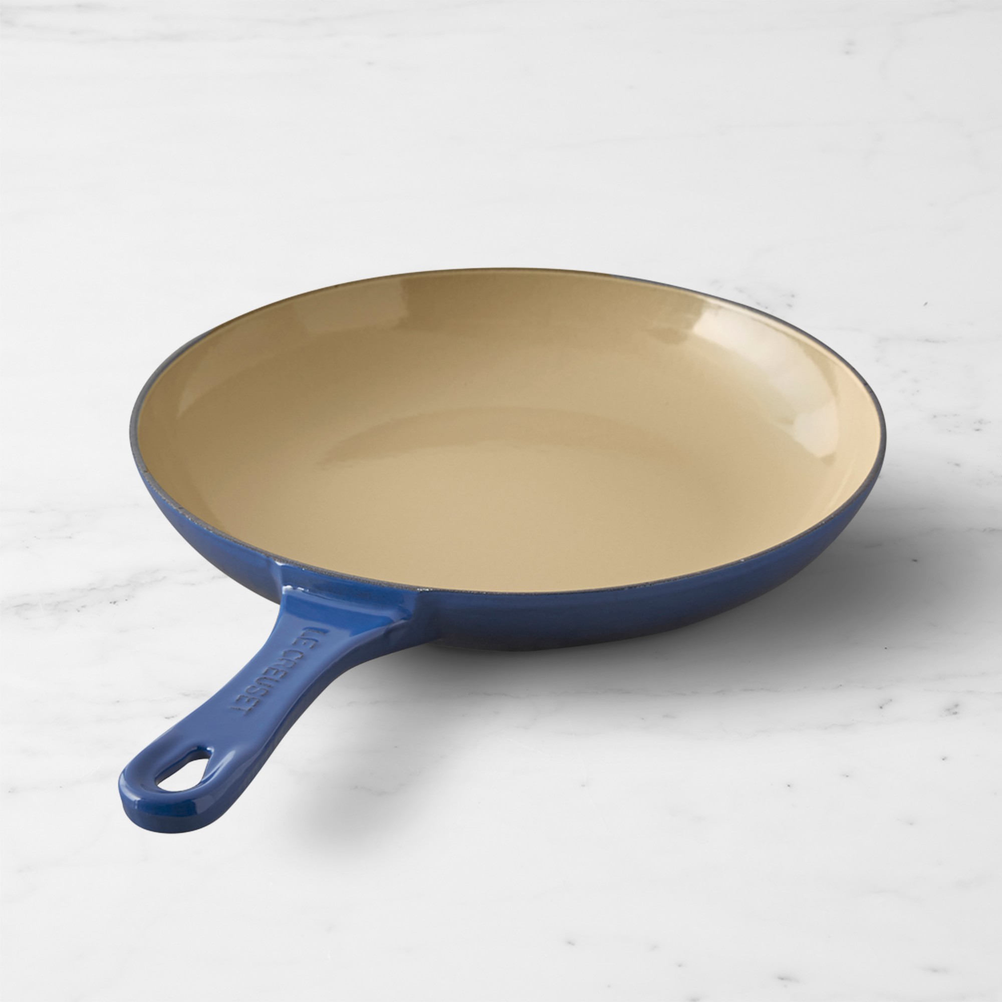 Le Creuset Enameled Cast Iron Shallow Fry Pan, 9 3/4