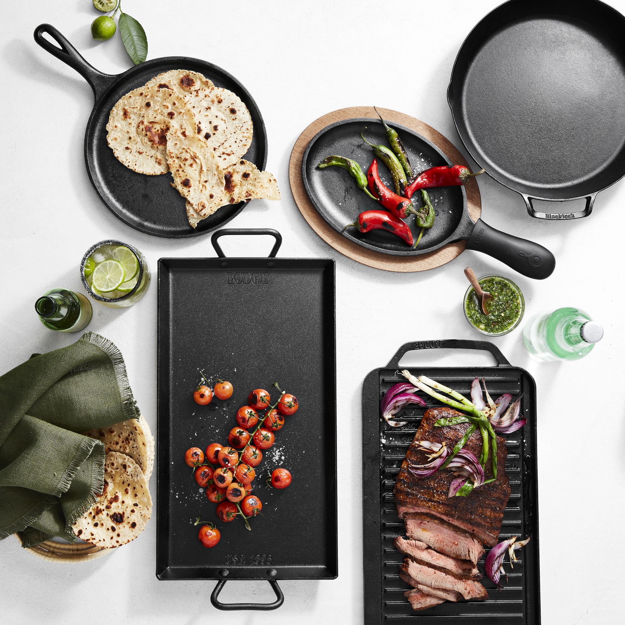 Lodge Seasoned Carbon Steel Griddle