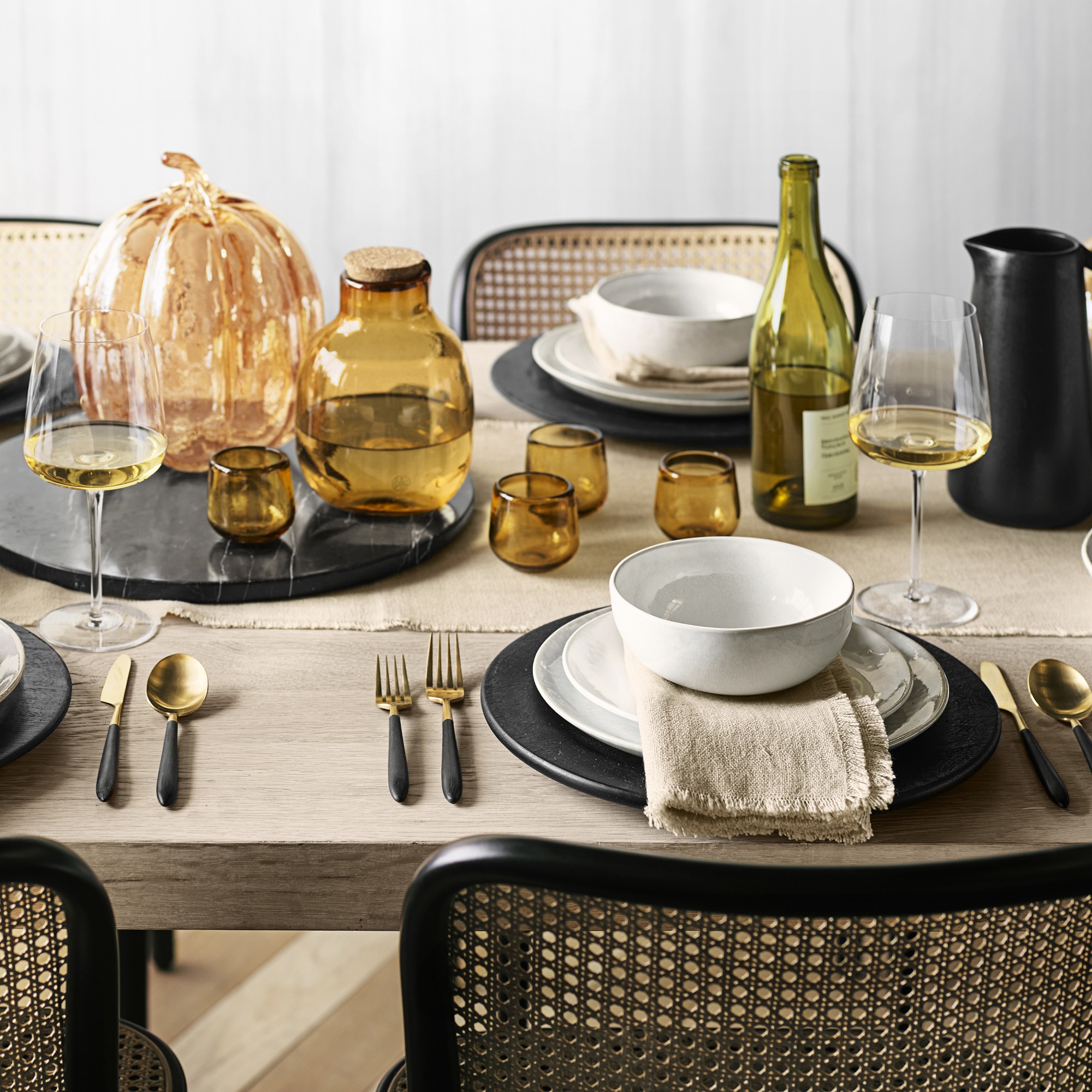 Fortessa Velo Two-Toned 5-Piece Flatware Sets