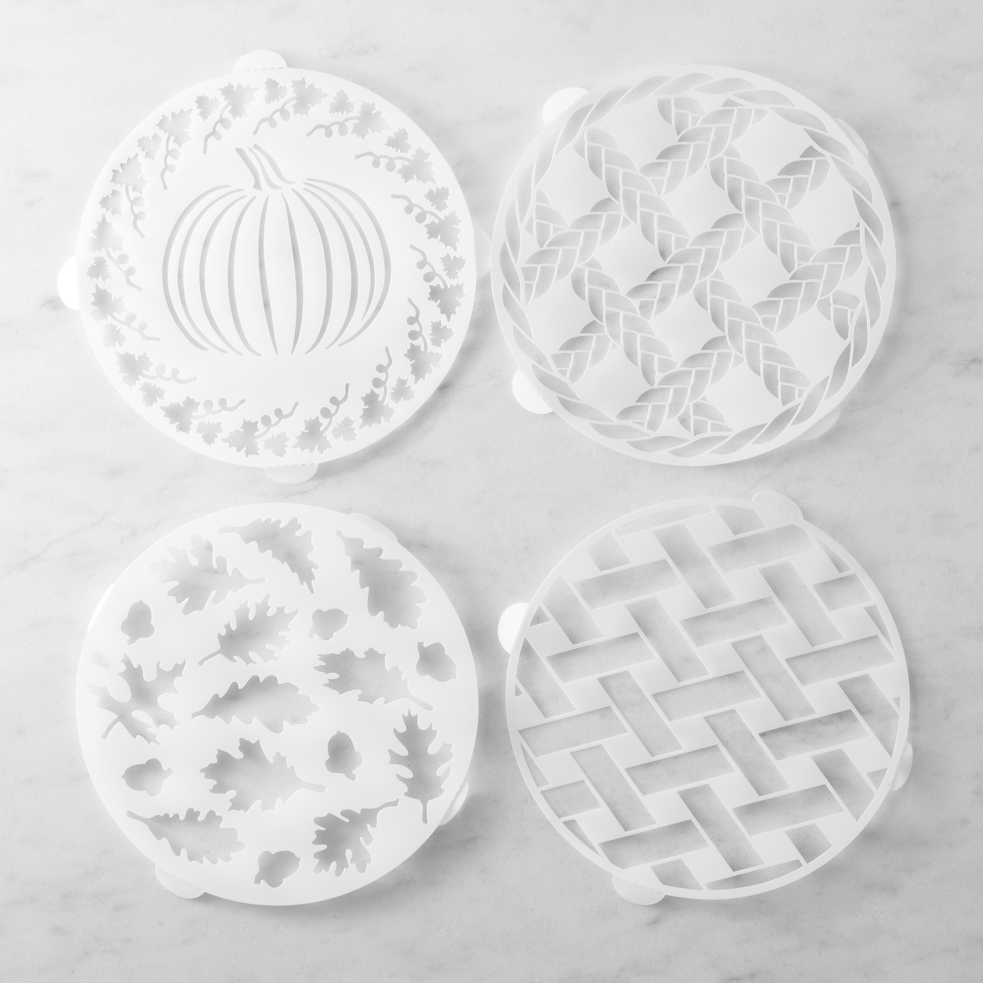 Williams Sonoma Pie Stencils, Set of 4