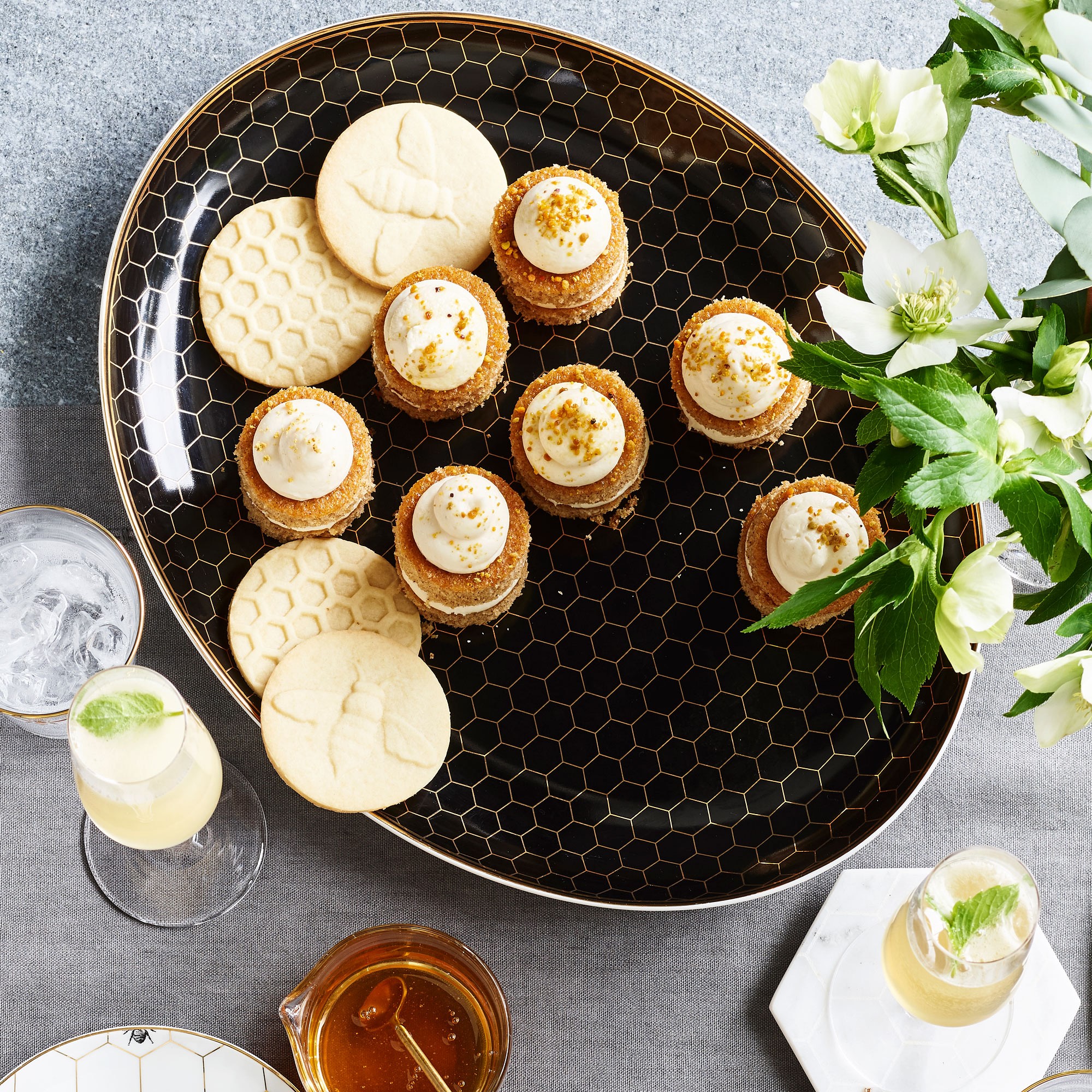 Honeycomb Oval Platter