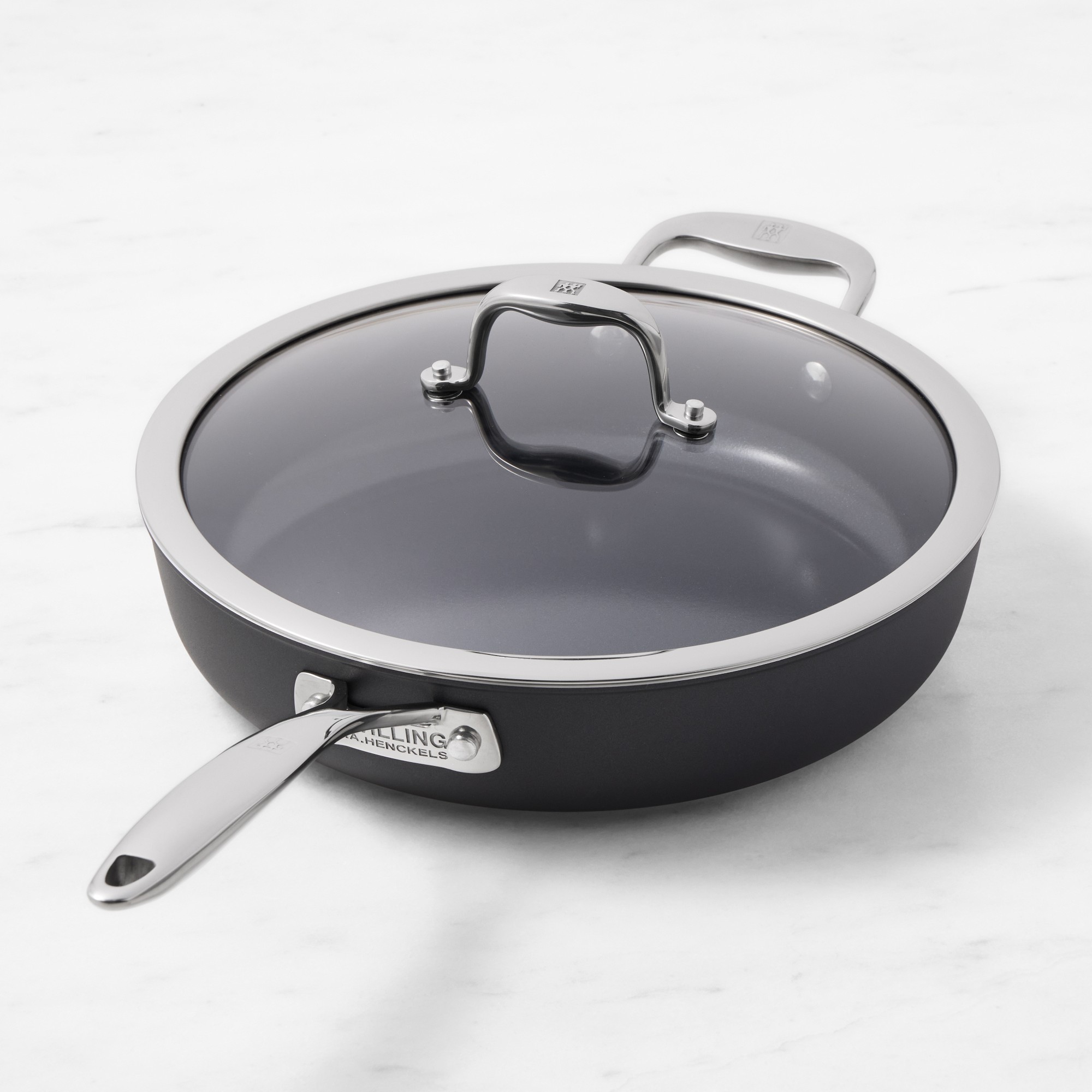 Zwilling Forte Plus Ceramic Nonstick Sauté Pan, 4-Qt.