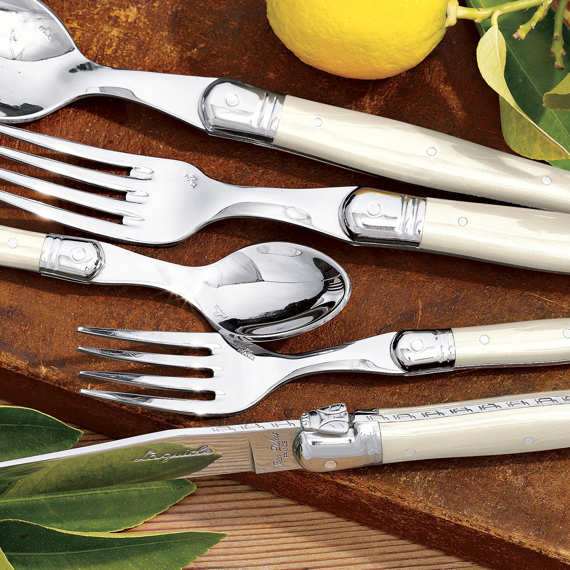 Jean Dubost Laguiole High Gauge Flatware Sets