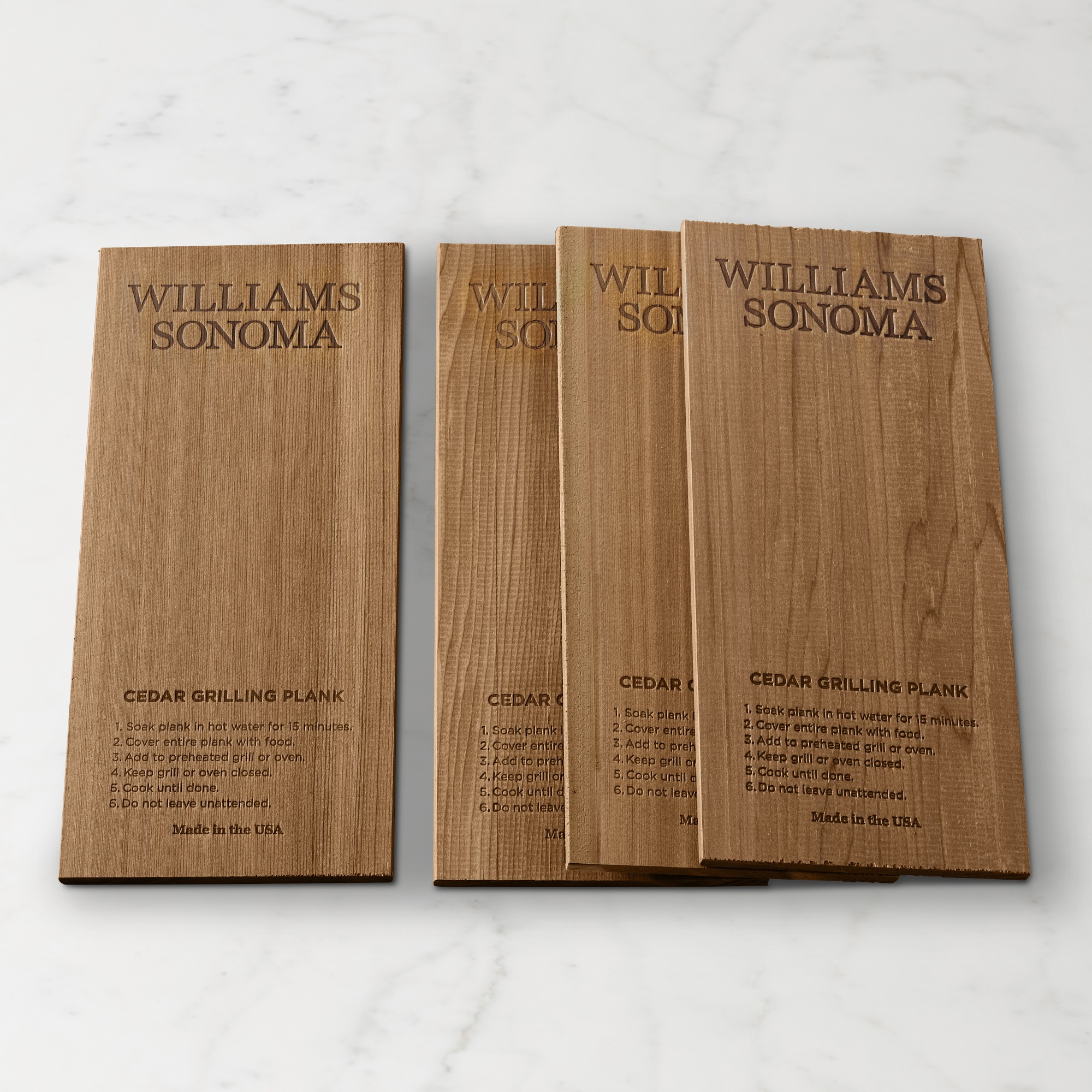Williams Sonoma Cedar Plank, Set of 4