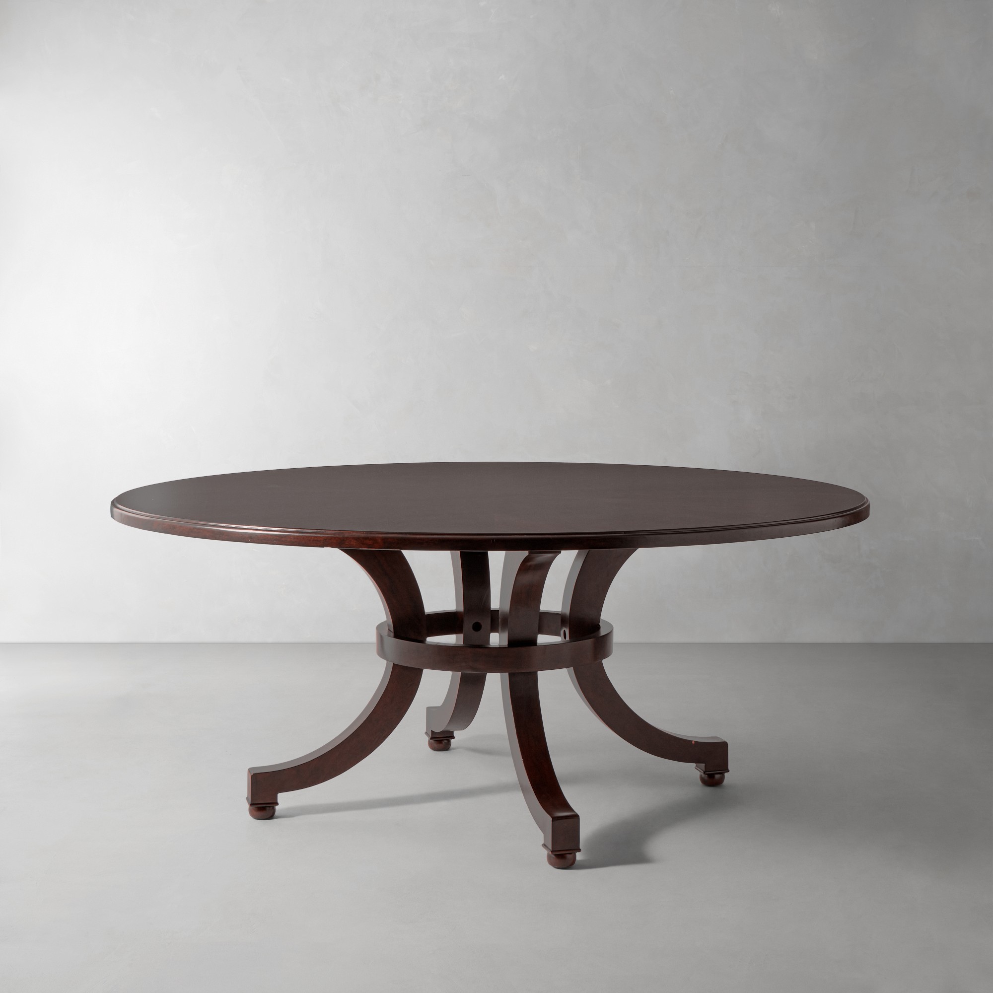 Wells Wood Round Dining Table (72)