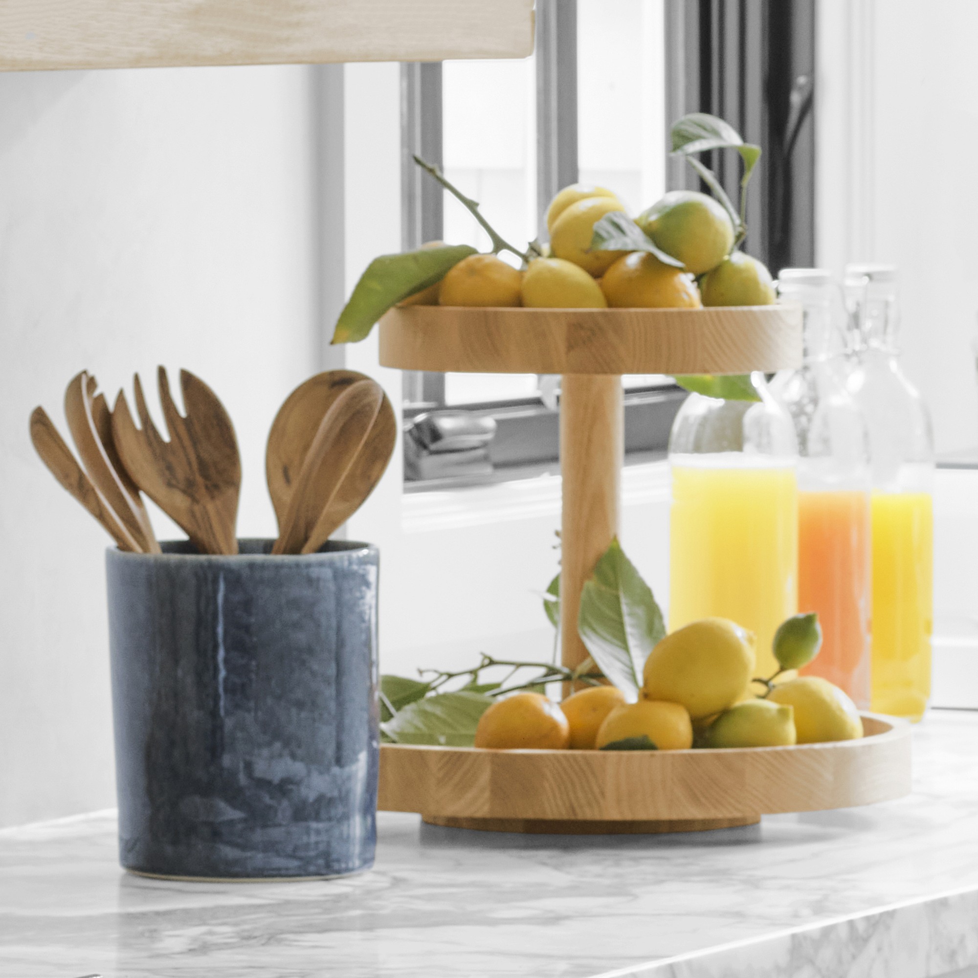 Hold Everything 2-Tiered Lazy Susan, 15 Base