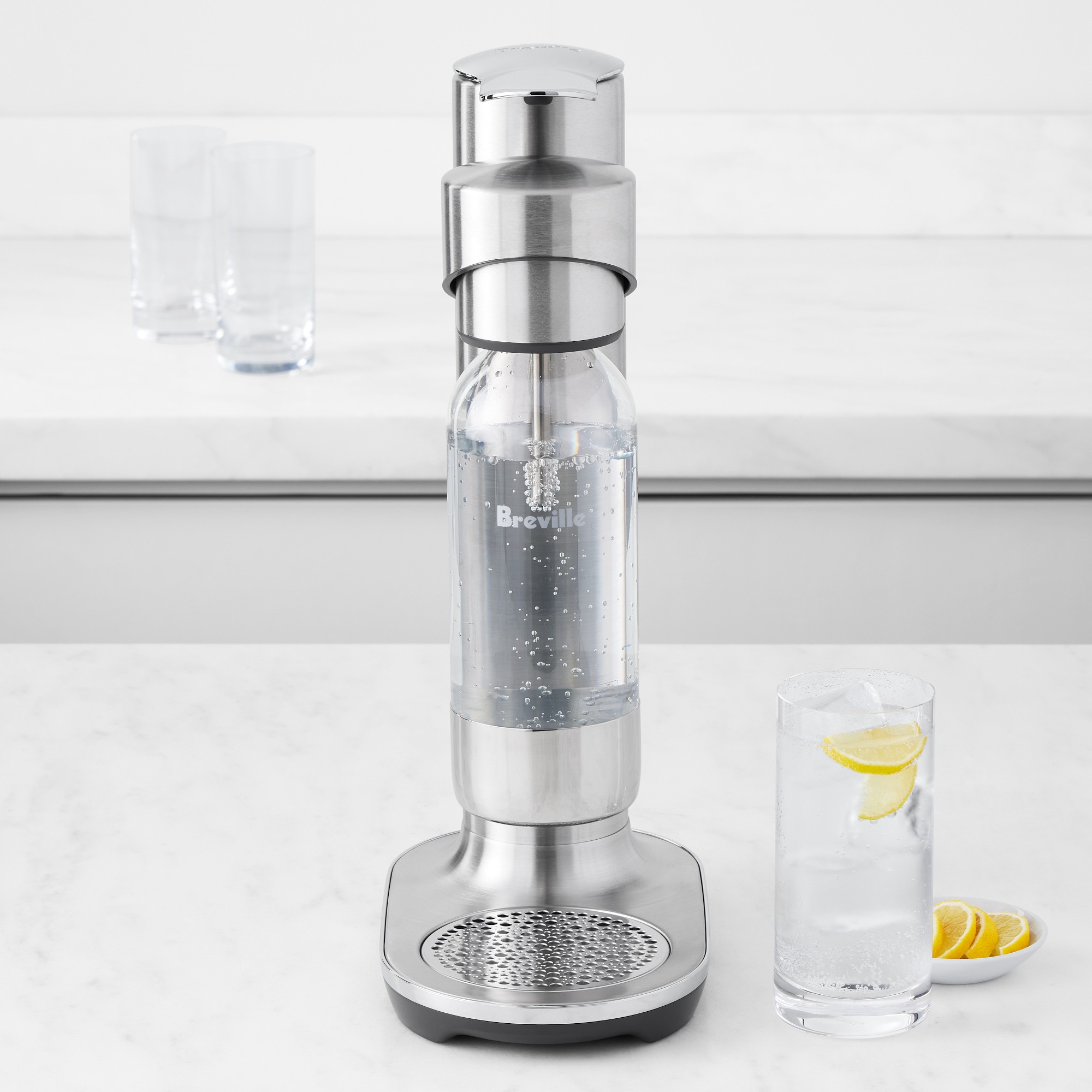 Breville InFizz™ Aqua Sparkling Water Carbonator