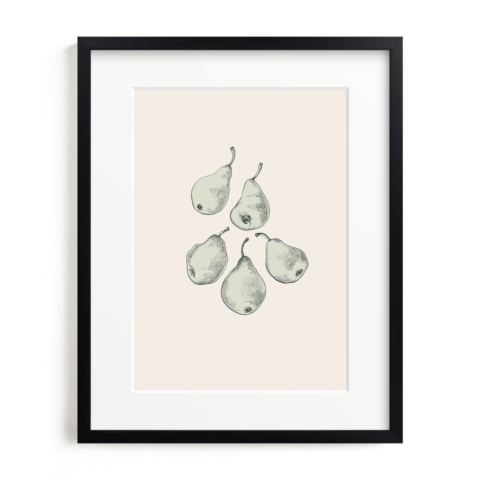 Pears as Tears Limited Edition Kitchen Art by Minted